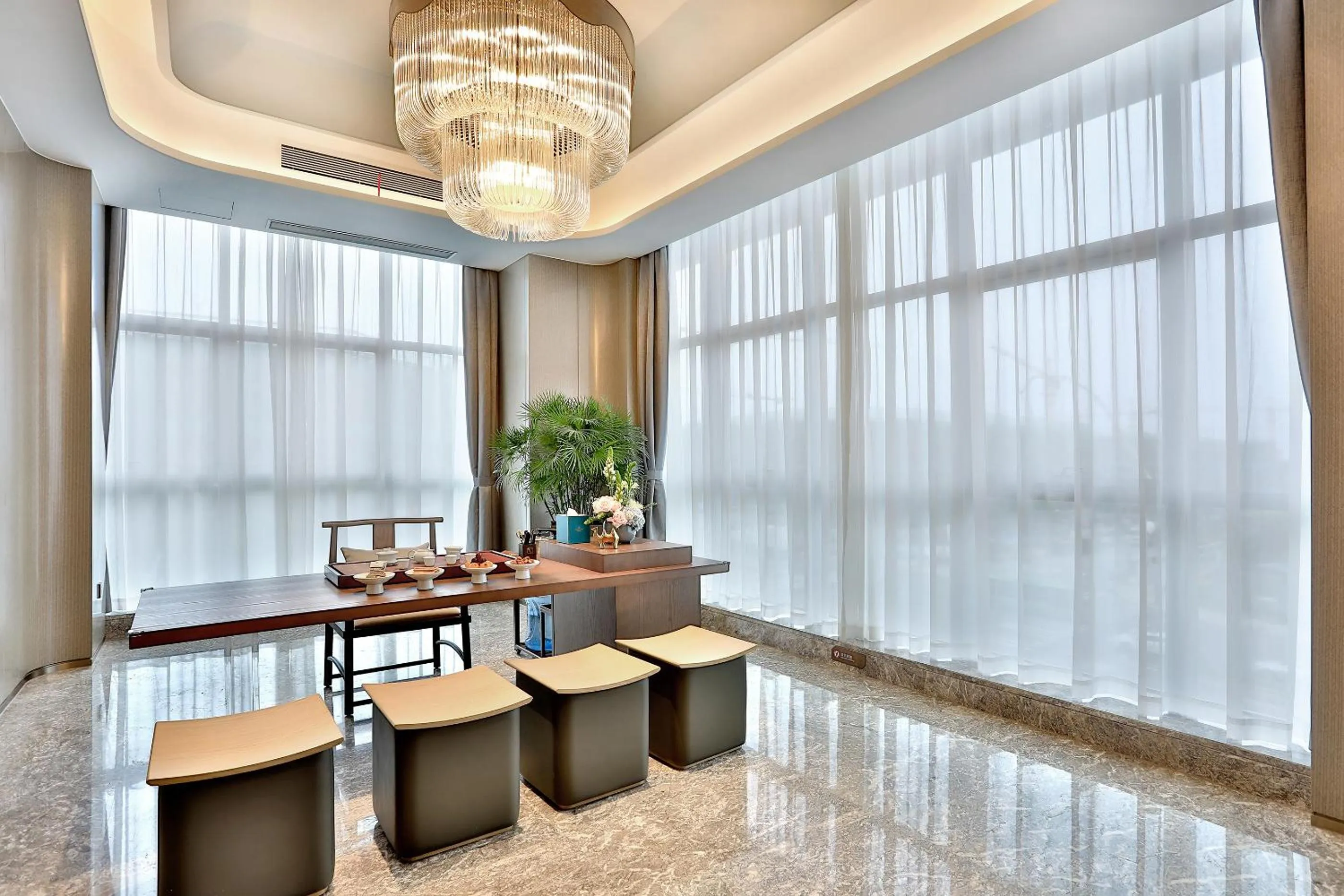 Seating area in Yiwu Yandoo Yayue Hotel