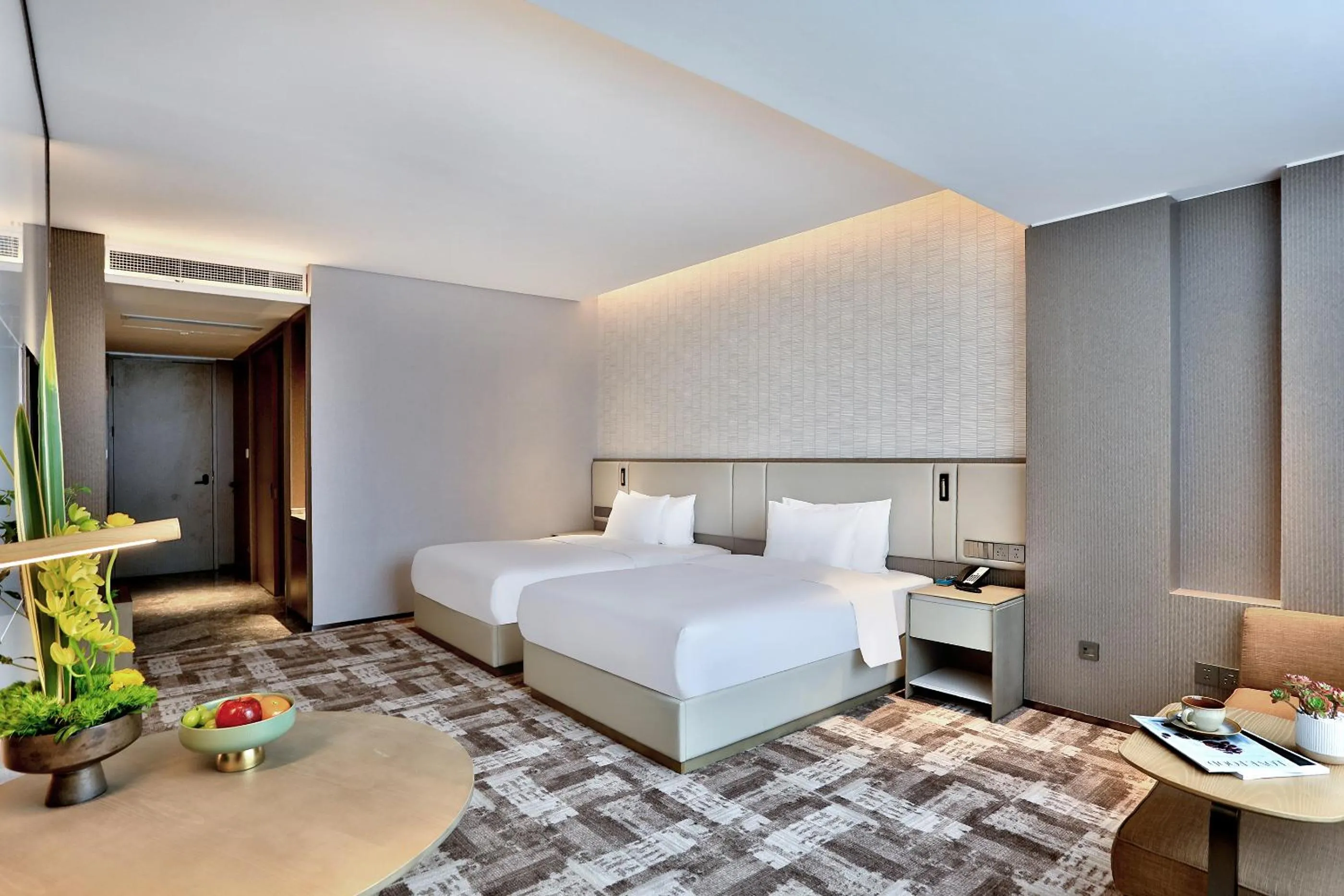 Bed in Yiwu Yandoo Yayue Hotel