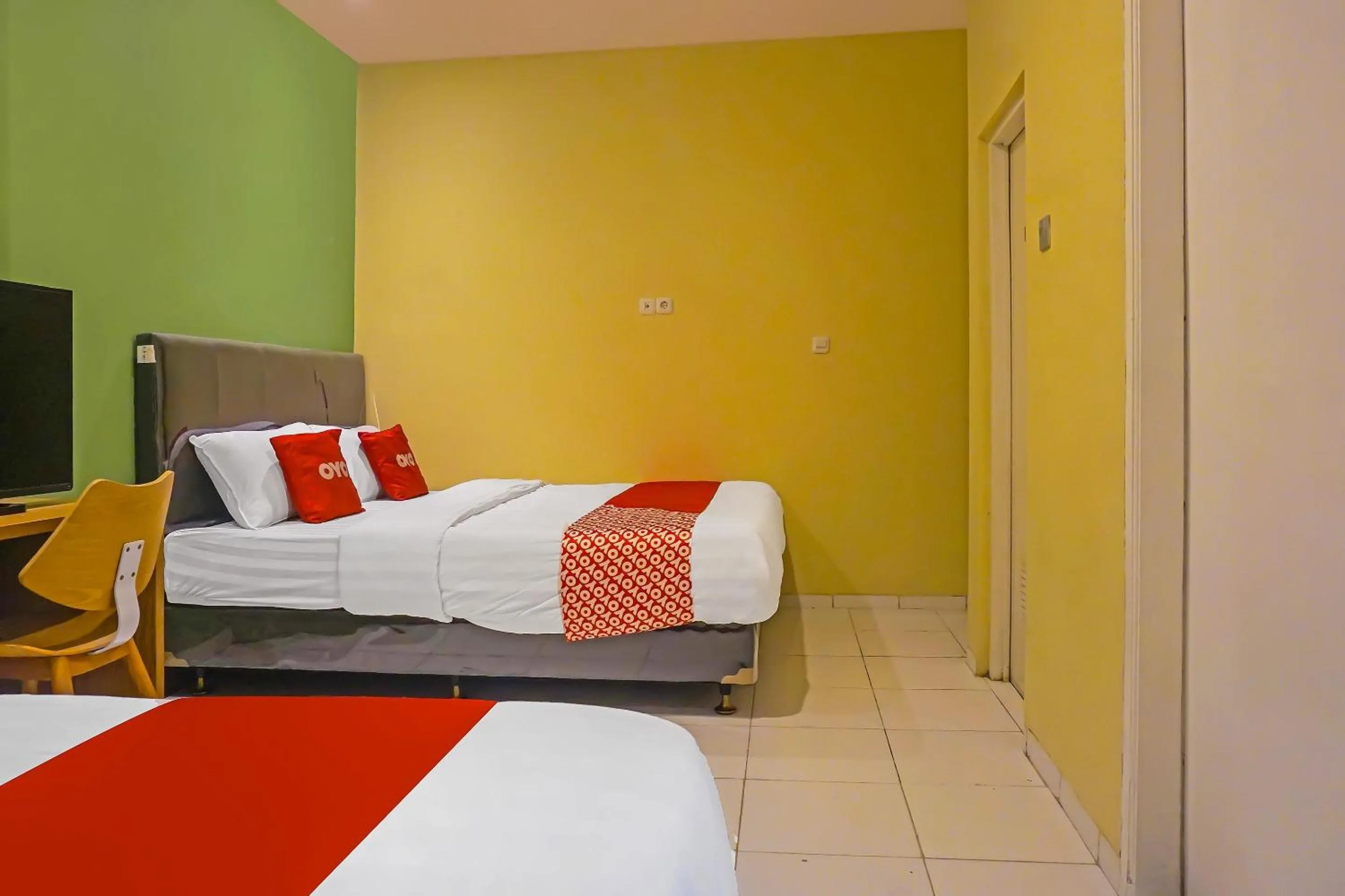 Bedroom, Bed in Hotel O Orienchi 3