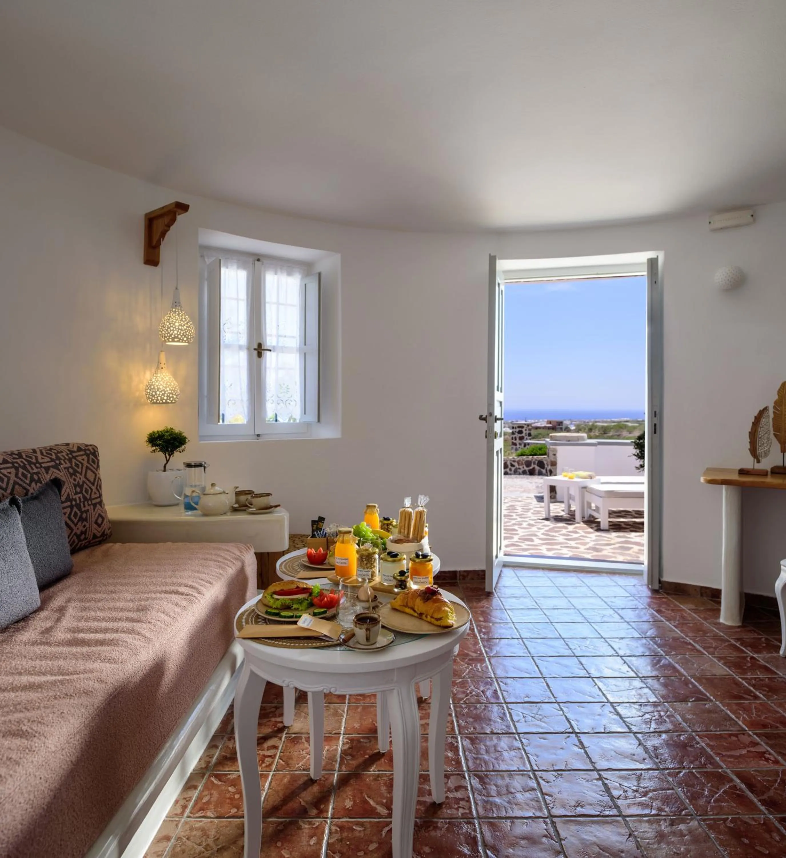 Living room in CASA ARISTA