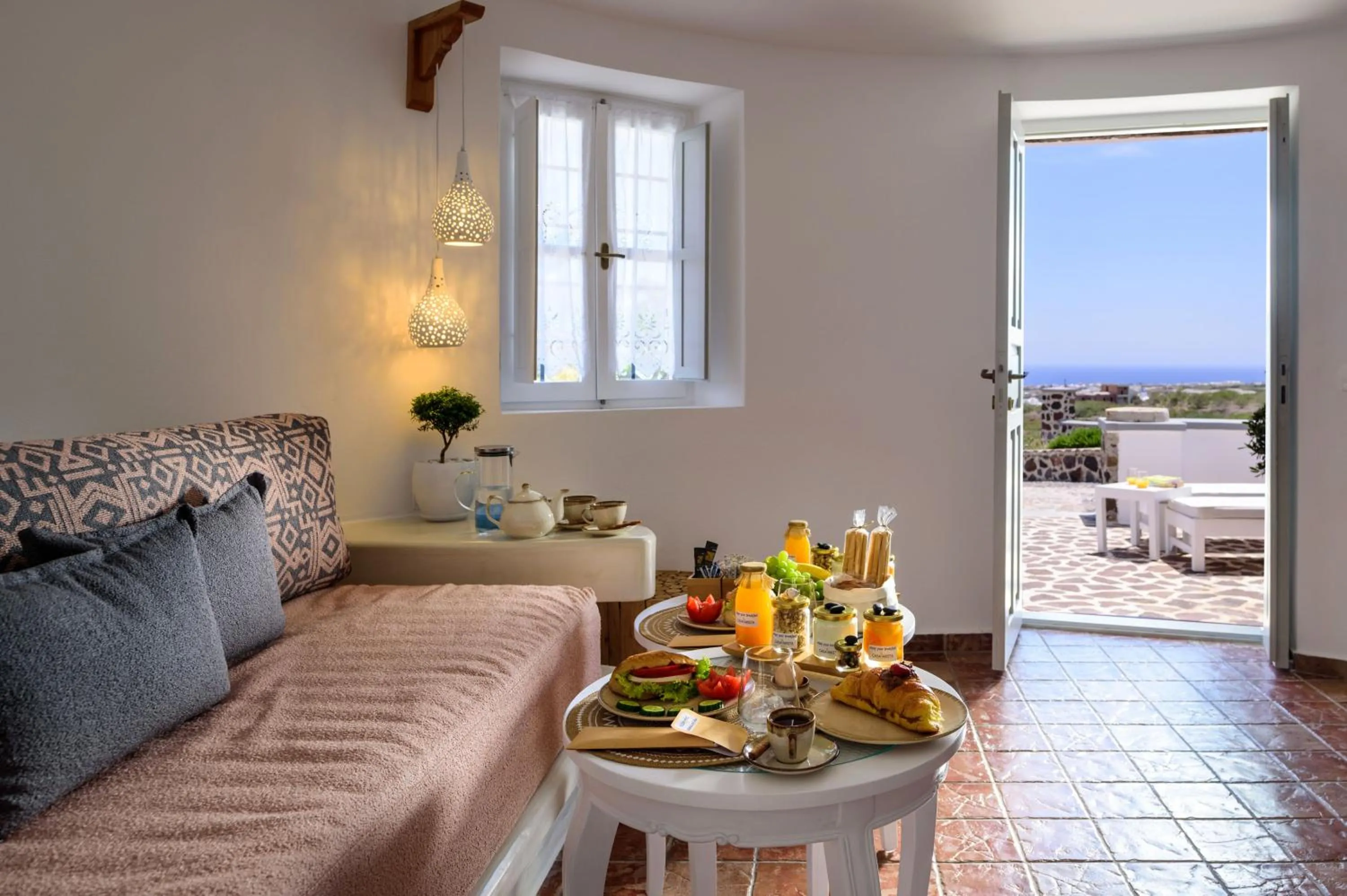 Living room in CASA ARISTA