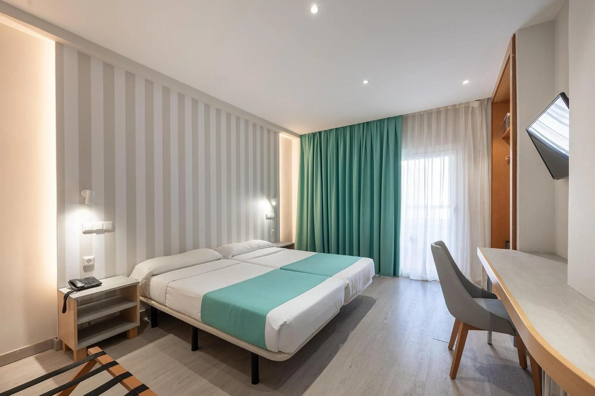 Photo of the whole room, Bed in Poseidon Resort