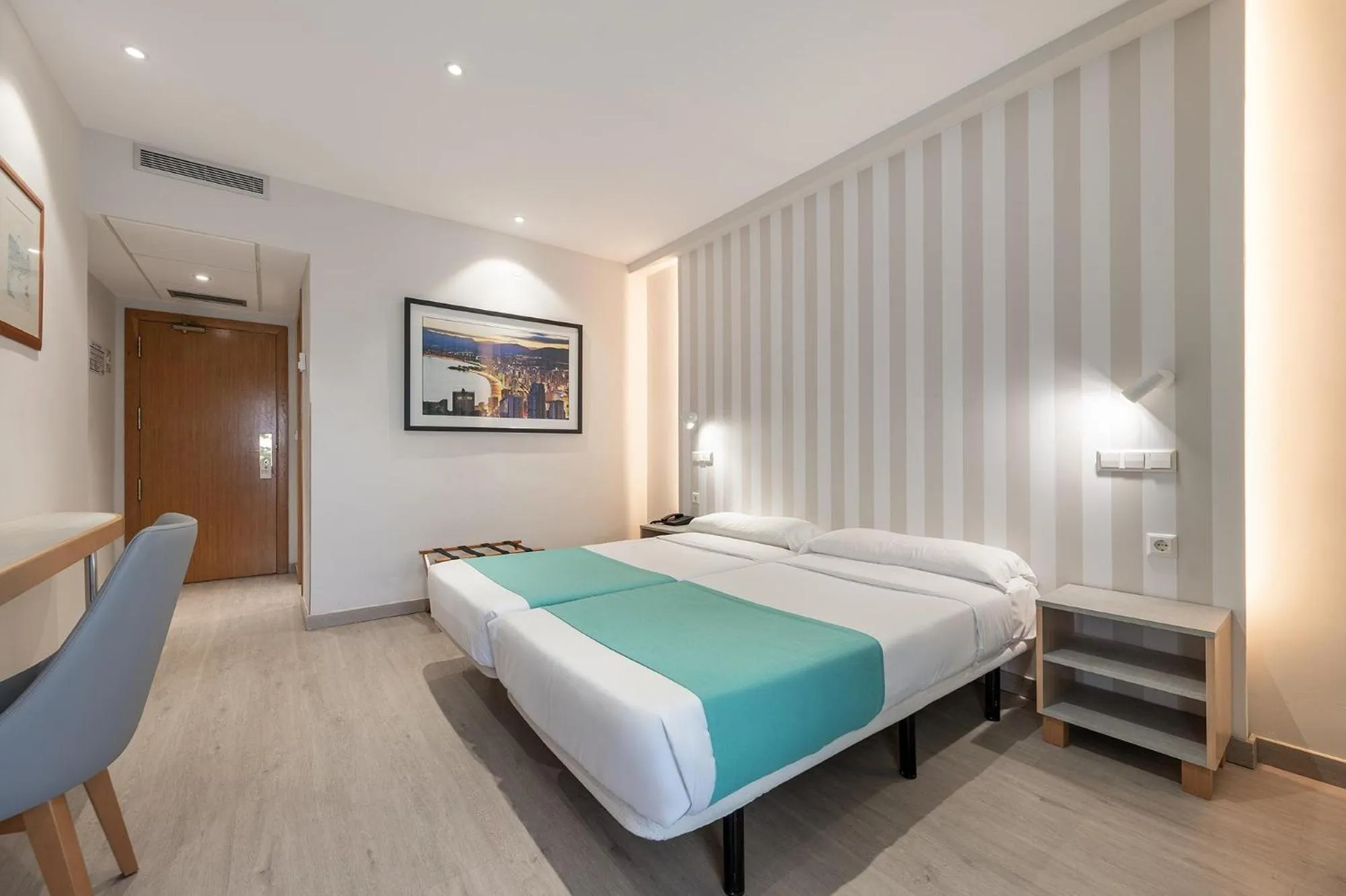 Photo of the whole room, Bed in Poseidon Resort