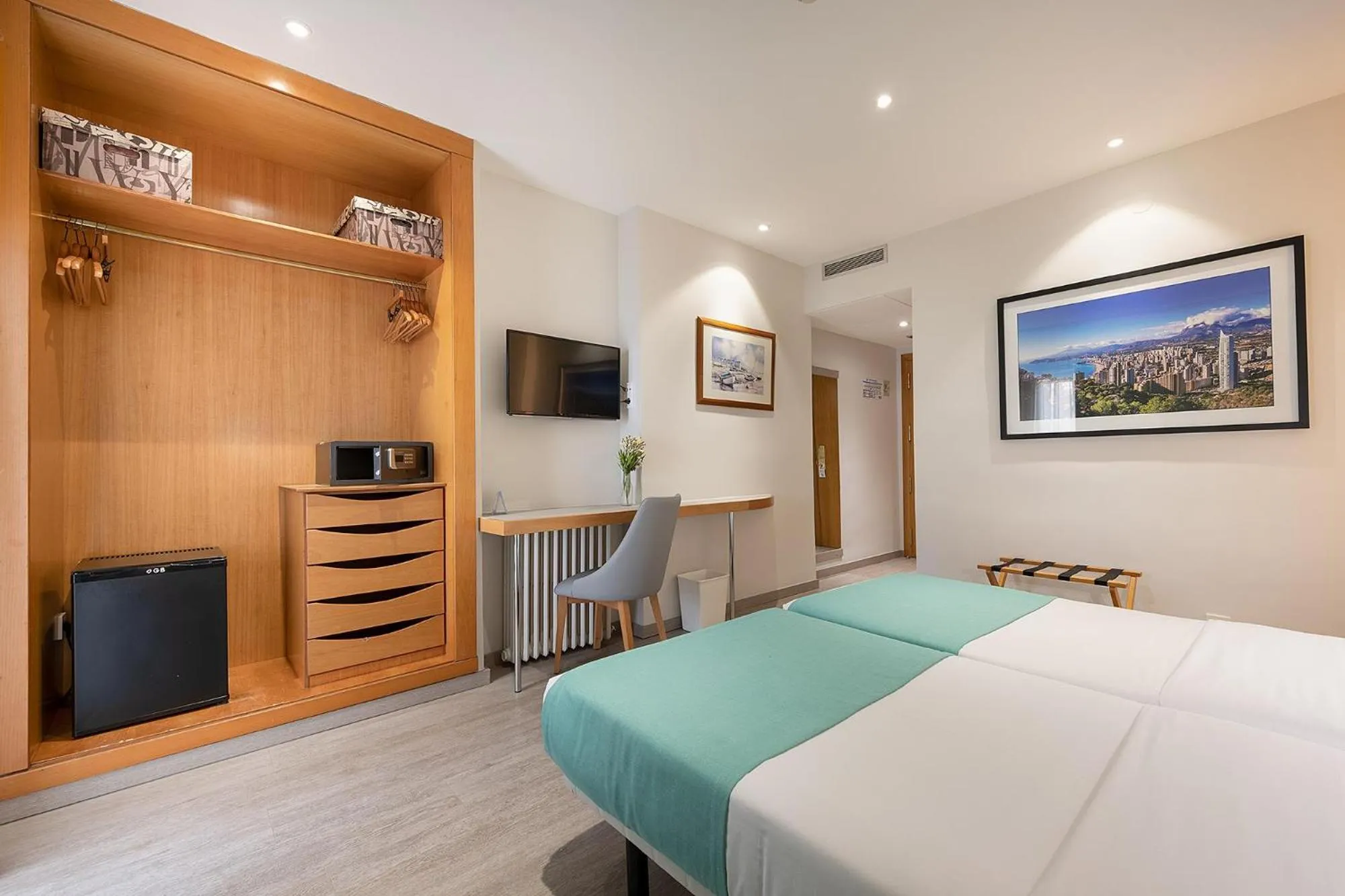 Photo of the whole room, Bed in Poseidon Resort