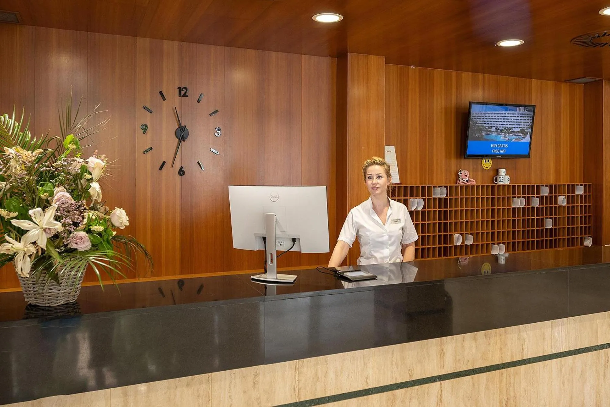 Lobby or reception in Poseidon Resort