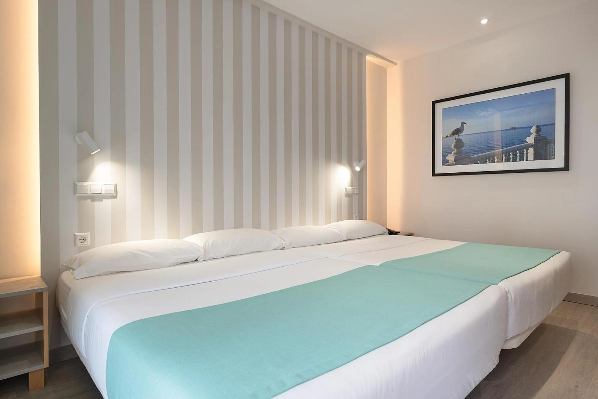 Photo of the whole room, Bed in Poseidon Resort