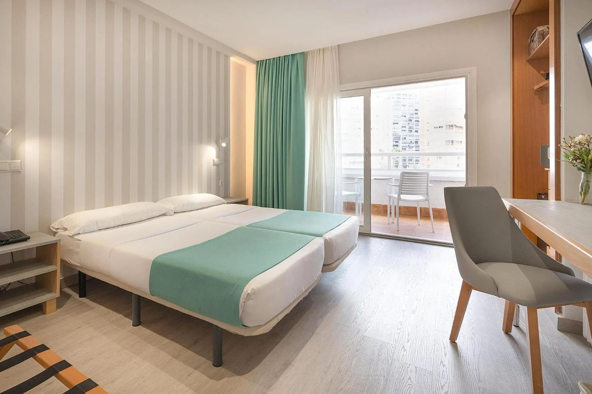 Photo of the whole room, Bed in Poseidon Resort