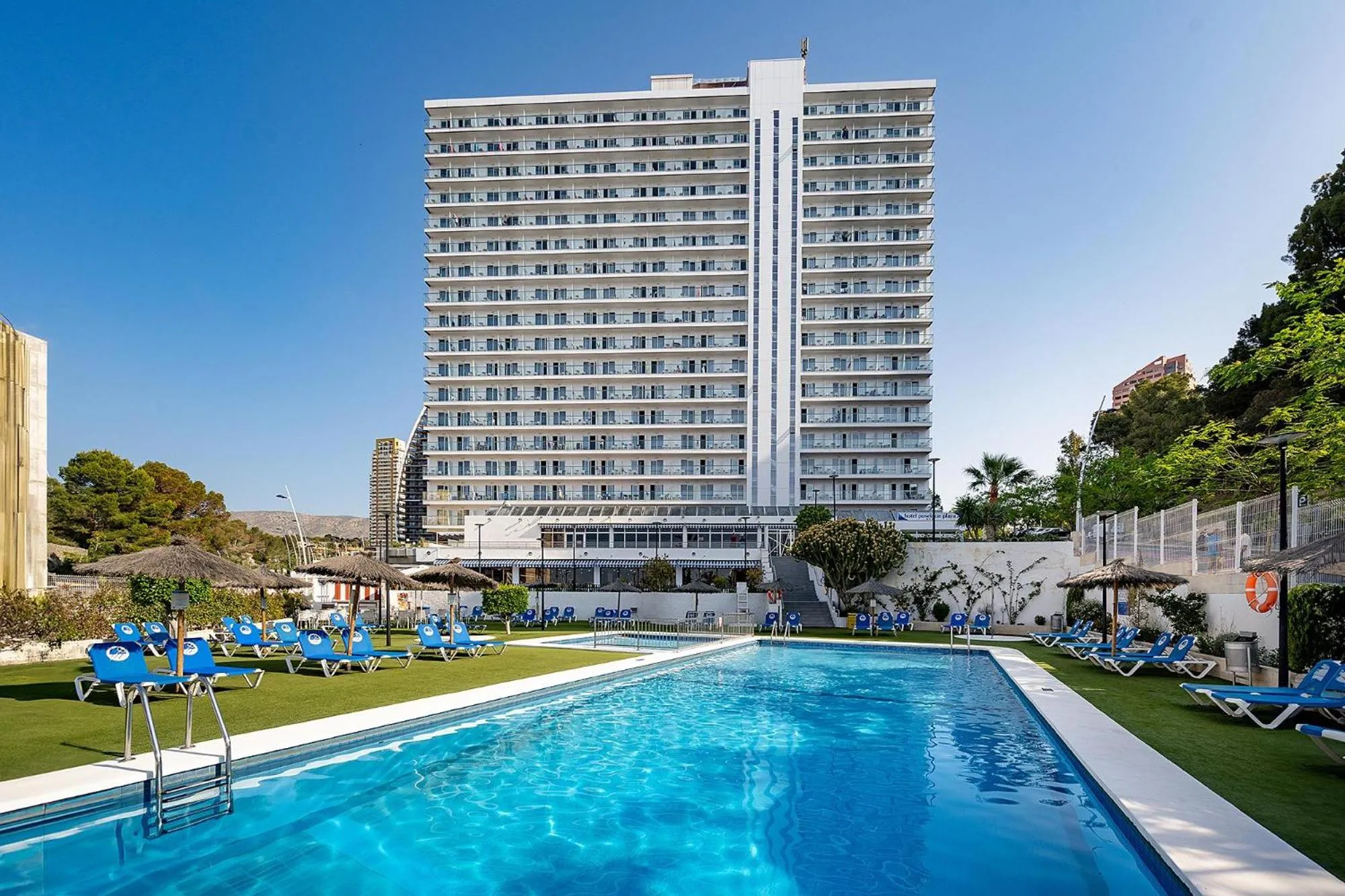 Property building in Hotel Poseidon Playa