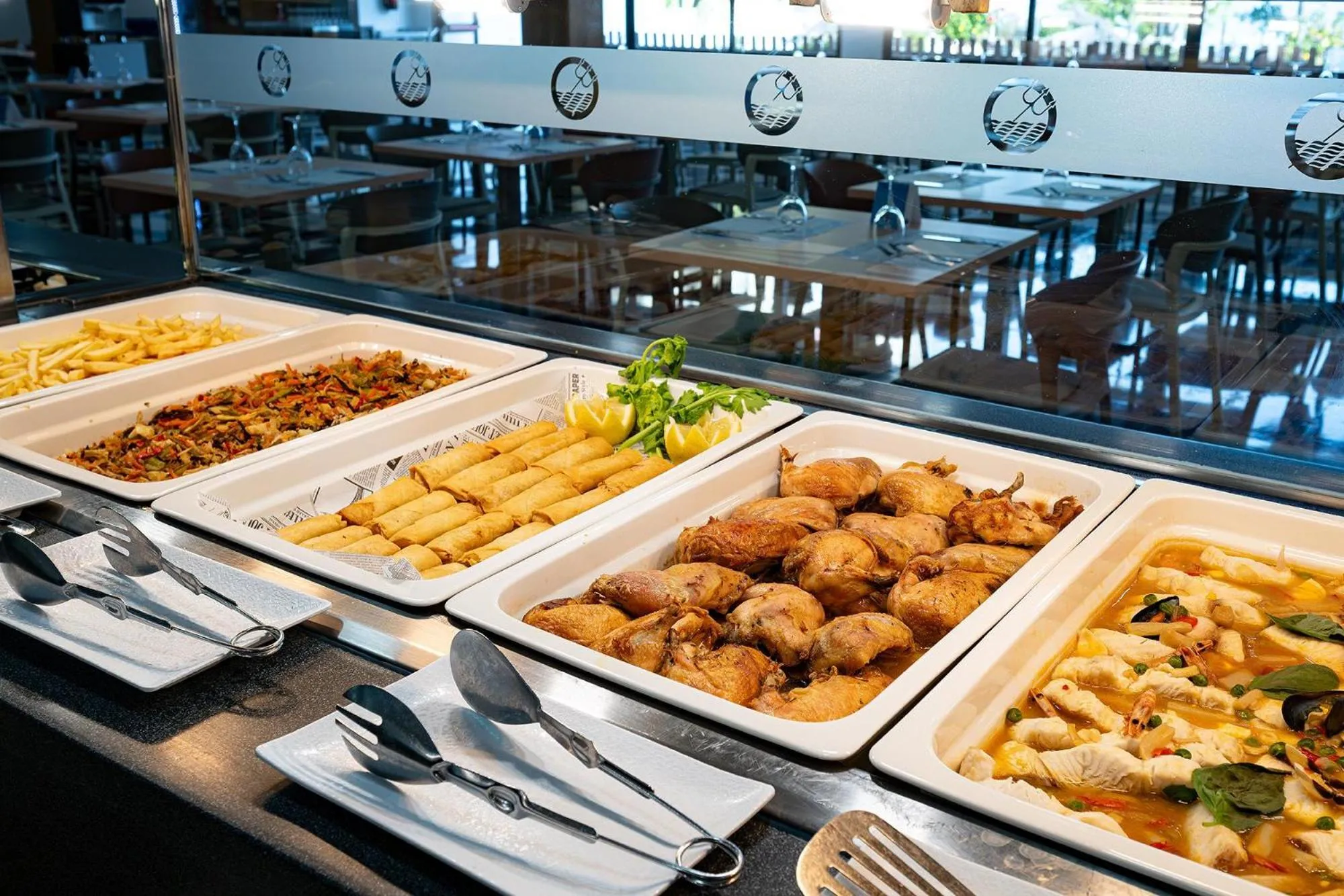 Restaurant/places to eat in Hotel Poseidon Playa