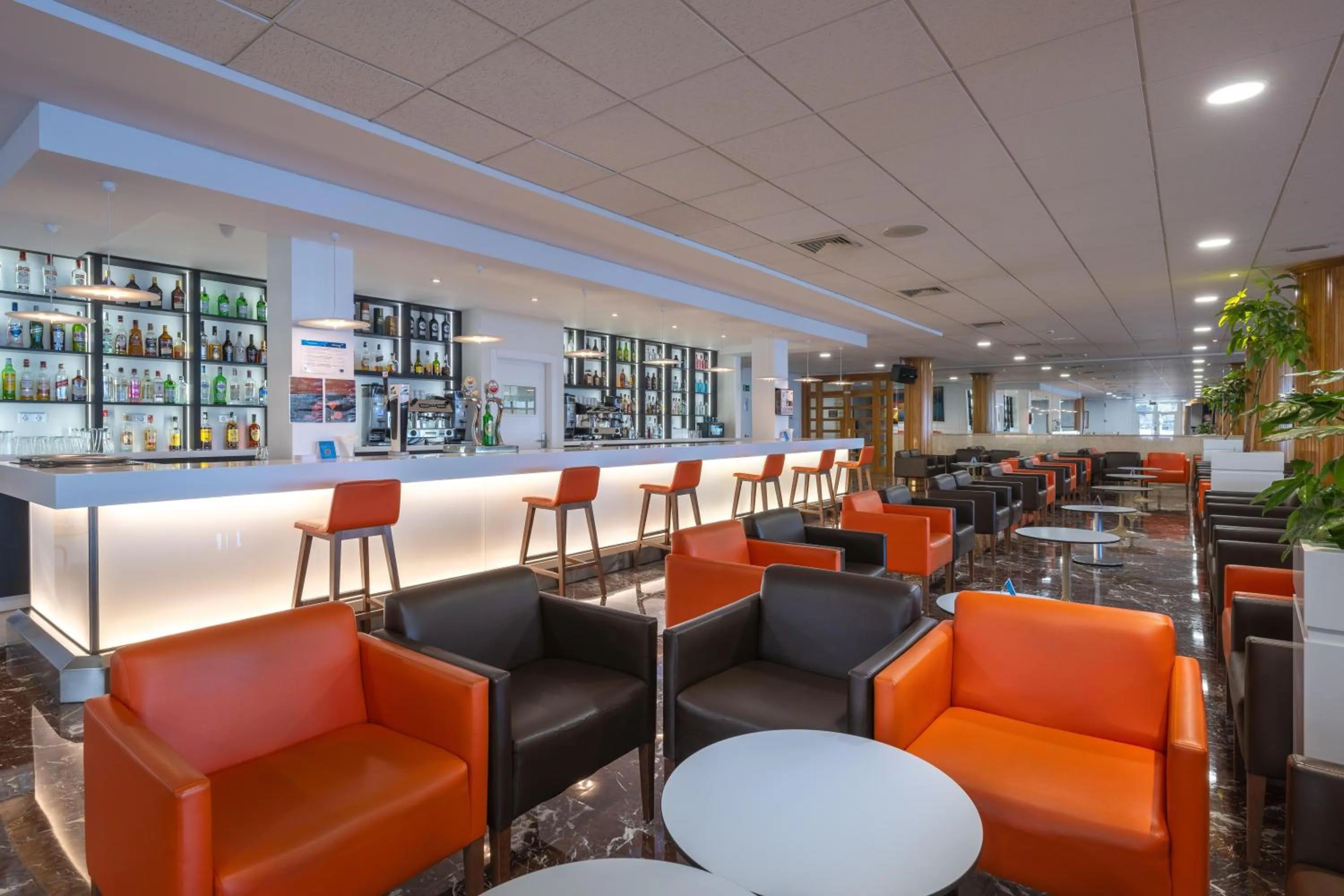 Lounge or bar in Hotel Poseidon Playa