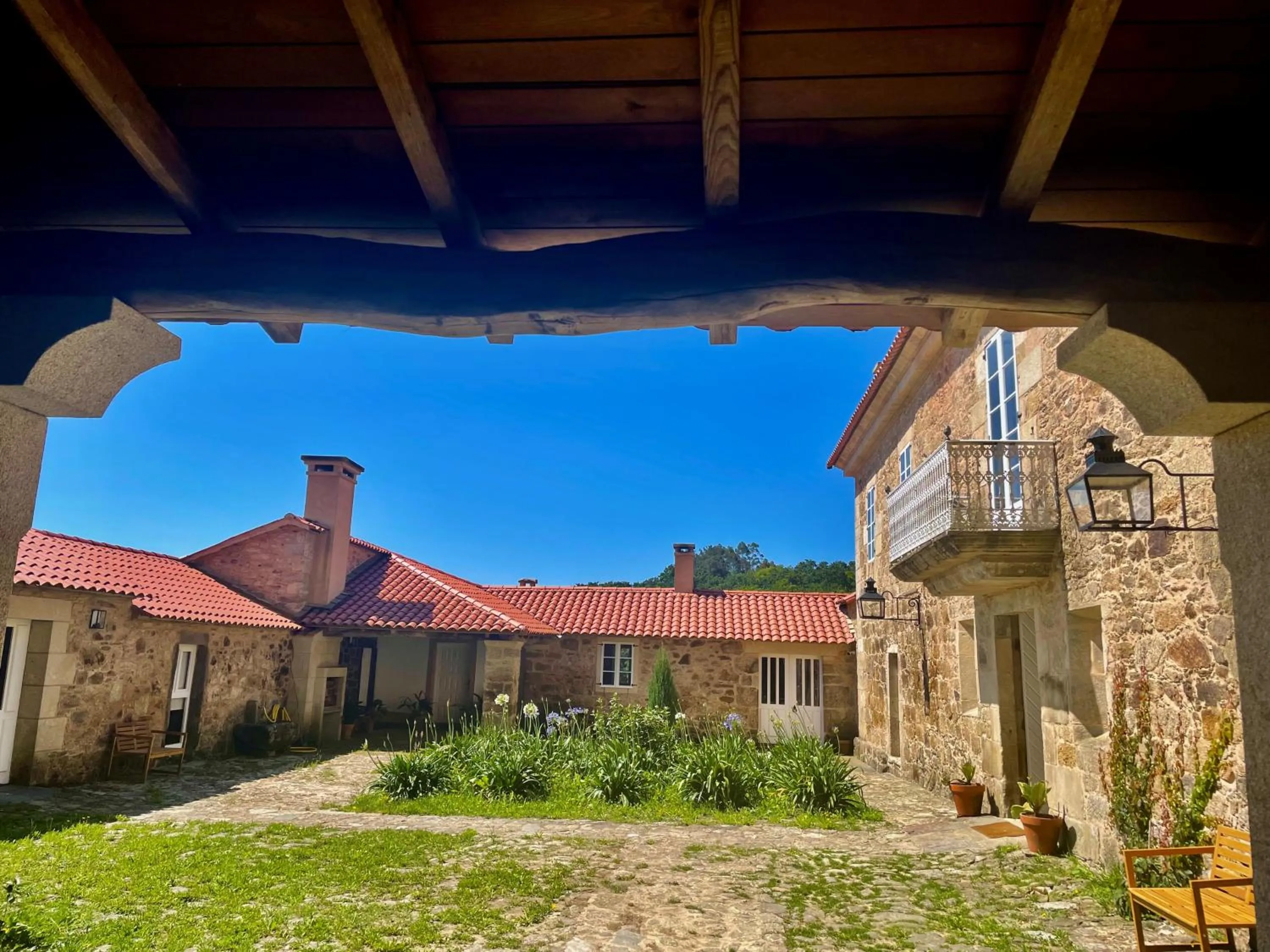 Facade/entrance in Hotel Pazo de Bieite