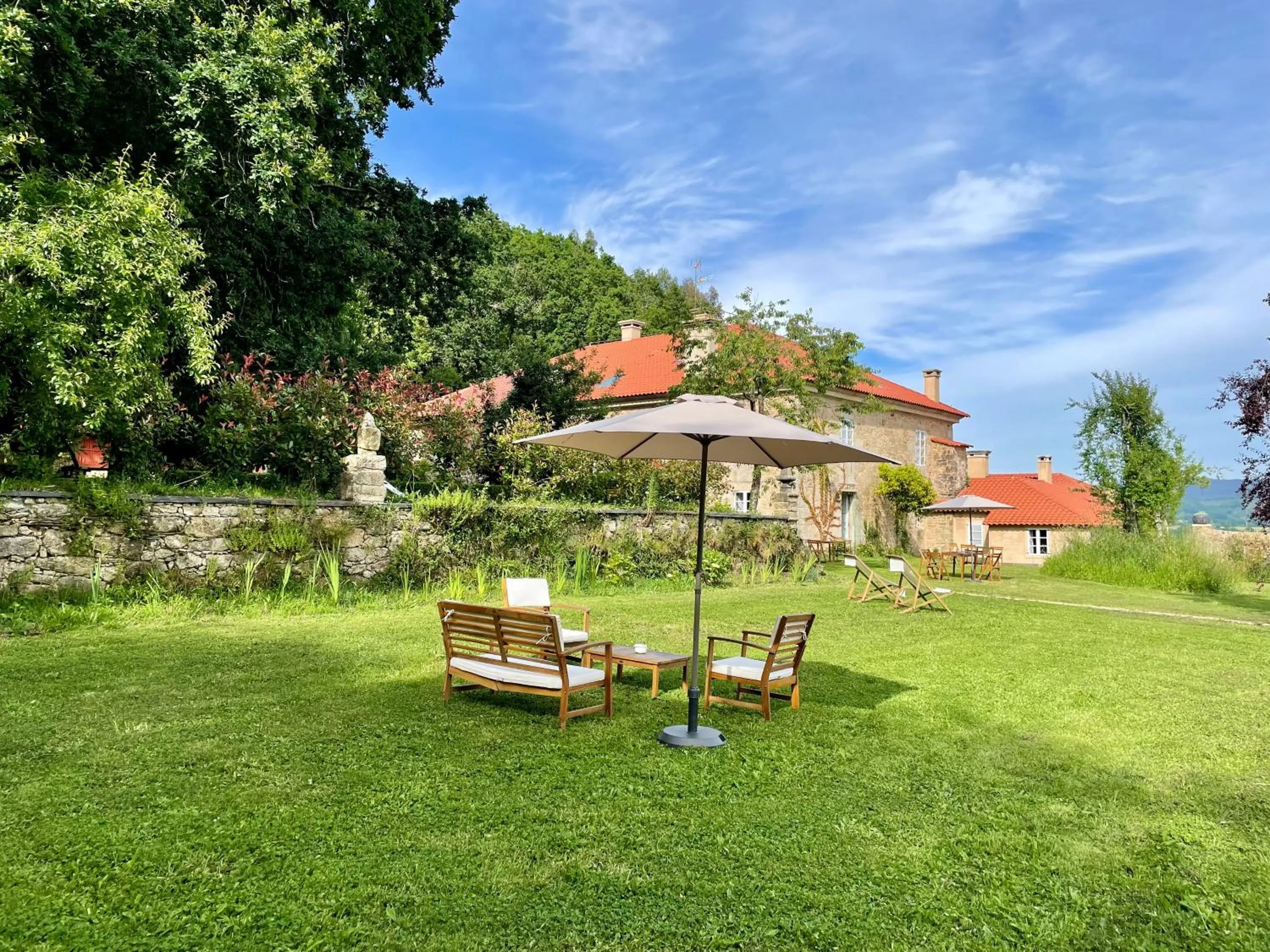 Property building in Hotel Pazo de Bieite