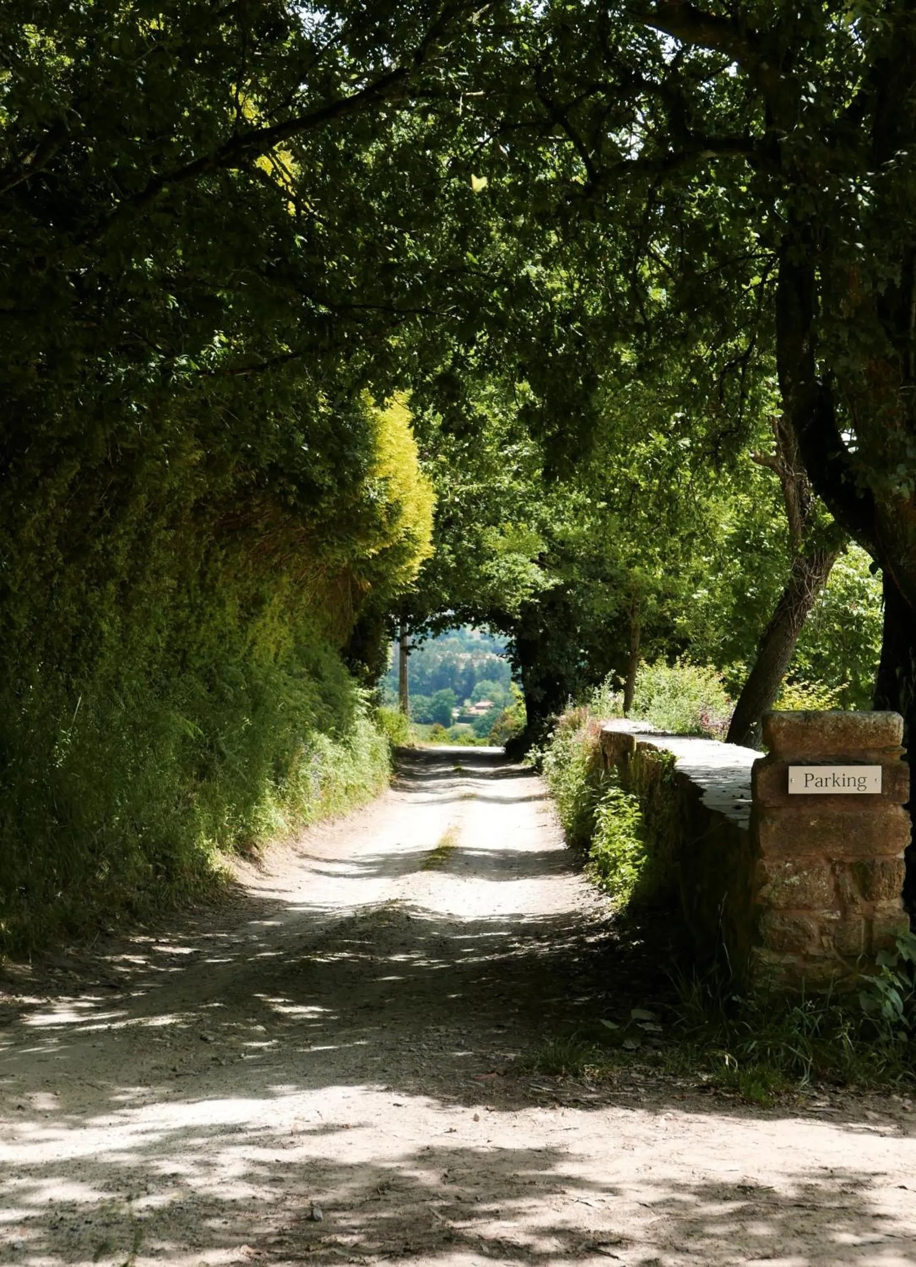Parking in Hotel Pazo de Bieite