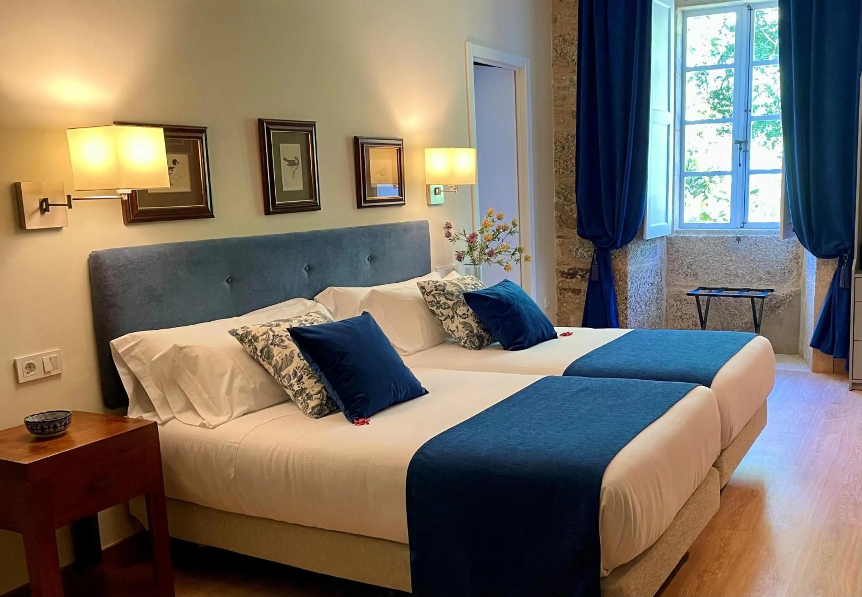 Bedroom, Bed in Hotel Pazo de Bieite