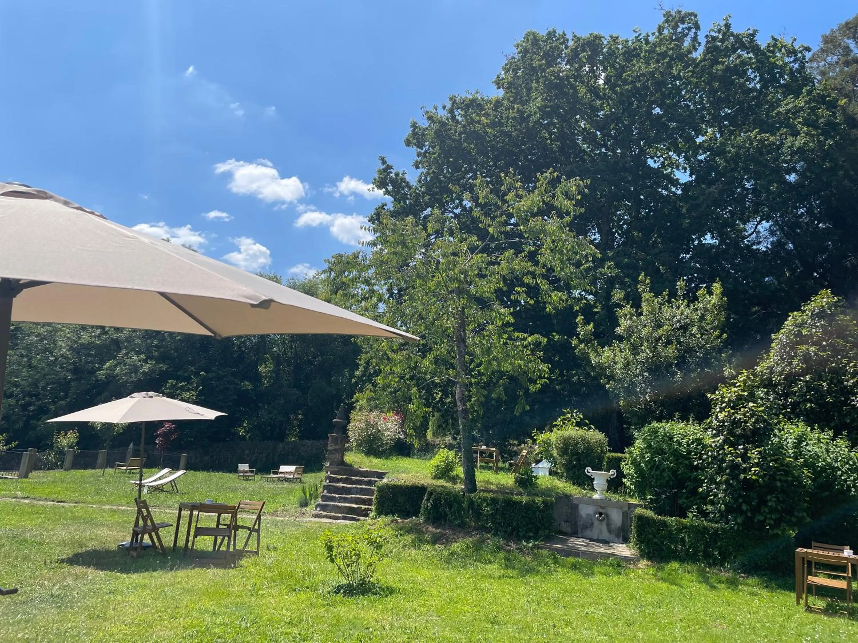 Garden in Hotel Pazo de Bieite