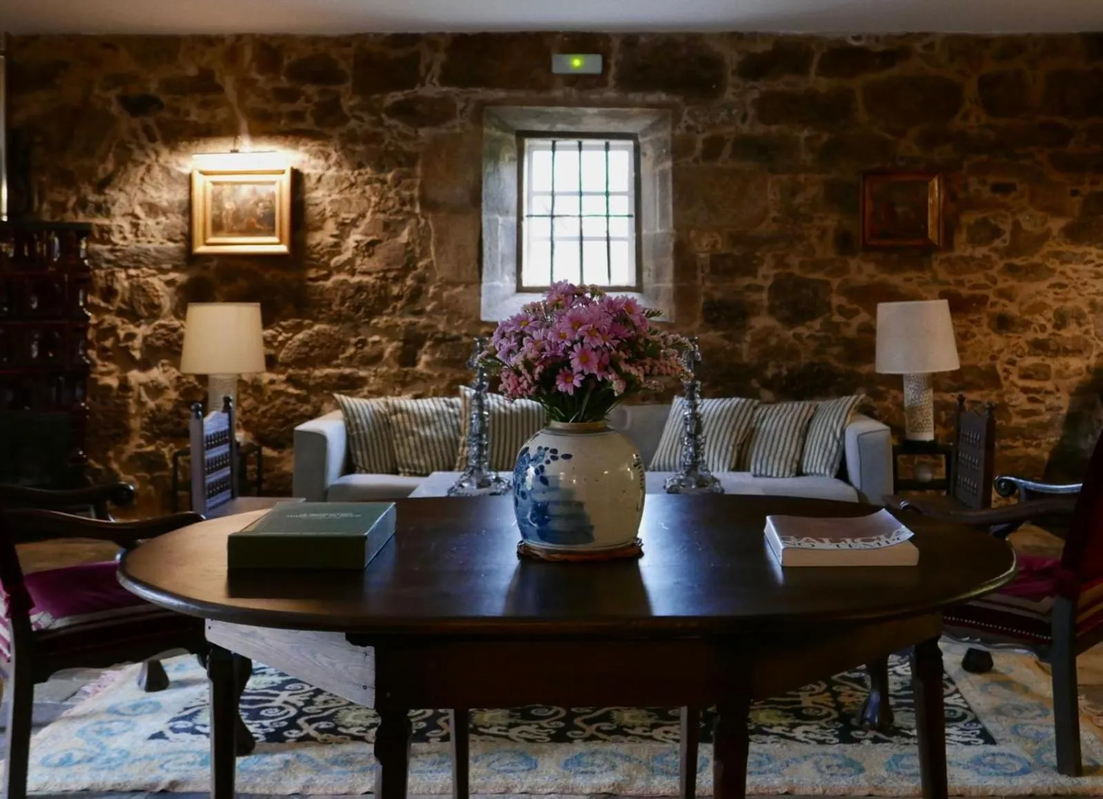 Living room in Hotel Pazo de Bieite