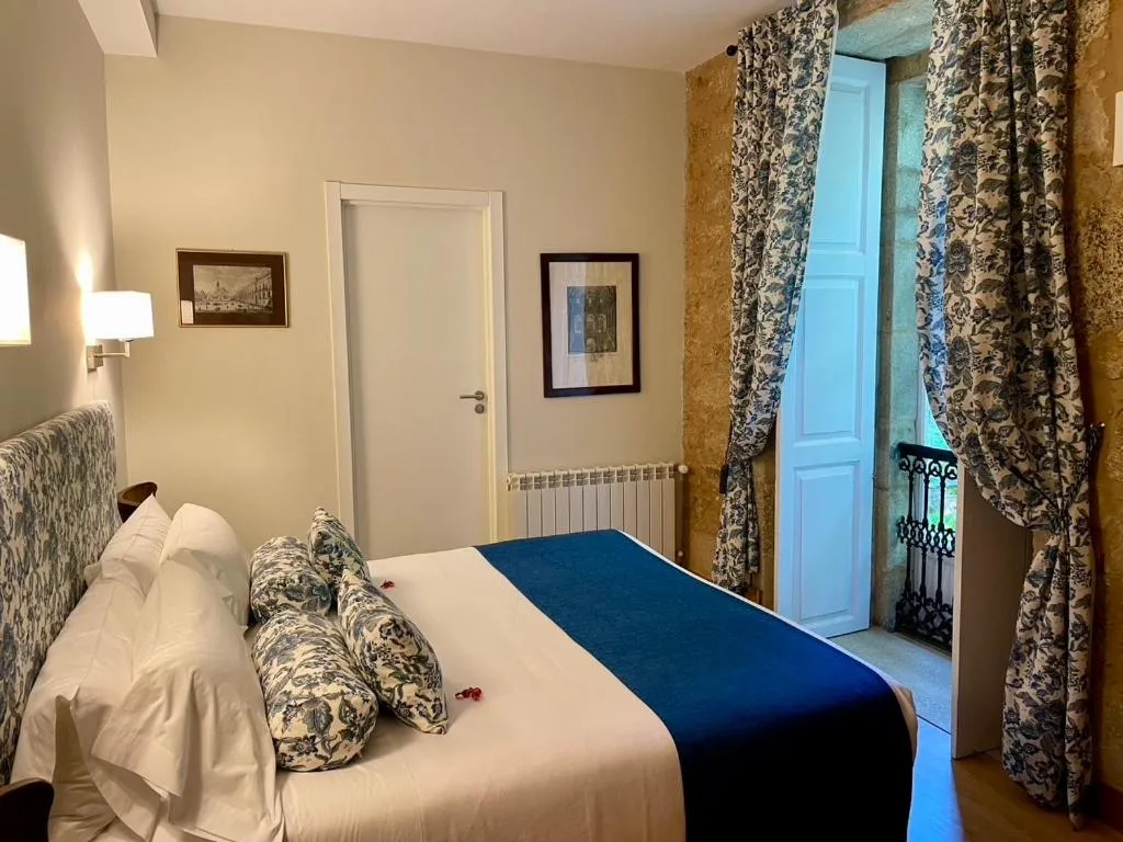Bedroom, Bed in Hotel Pazo de Bieite