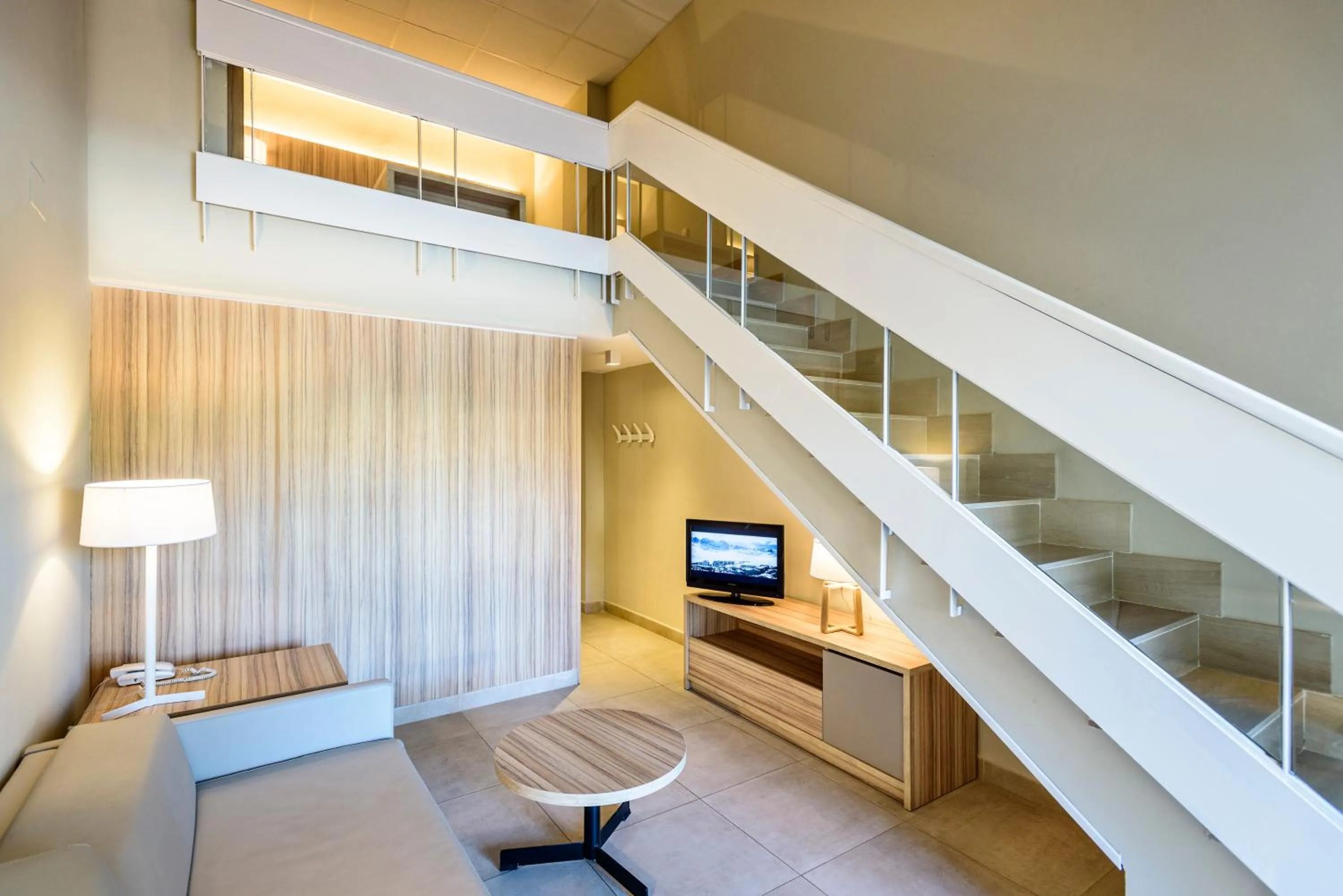 Living room, Bed in Estival Park Almaris