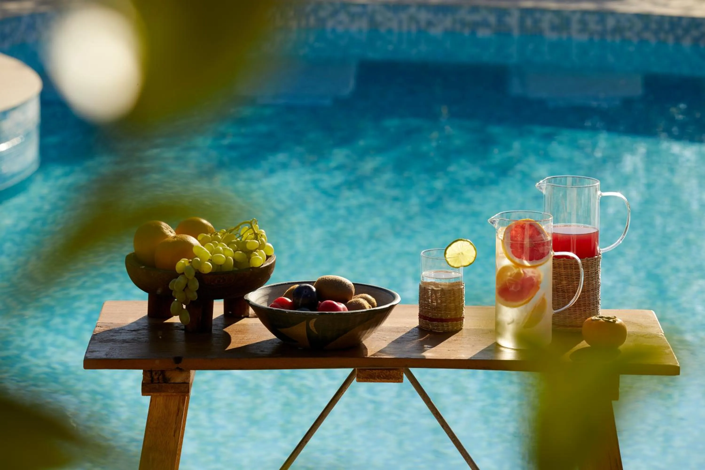 Swimming pool in Poesia Suites