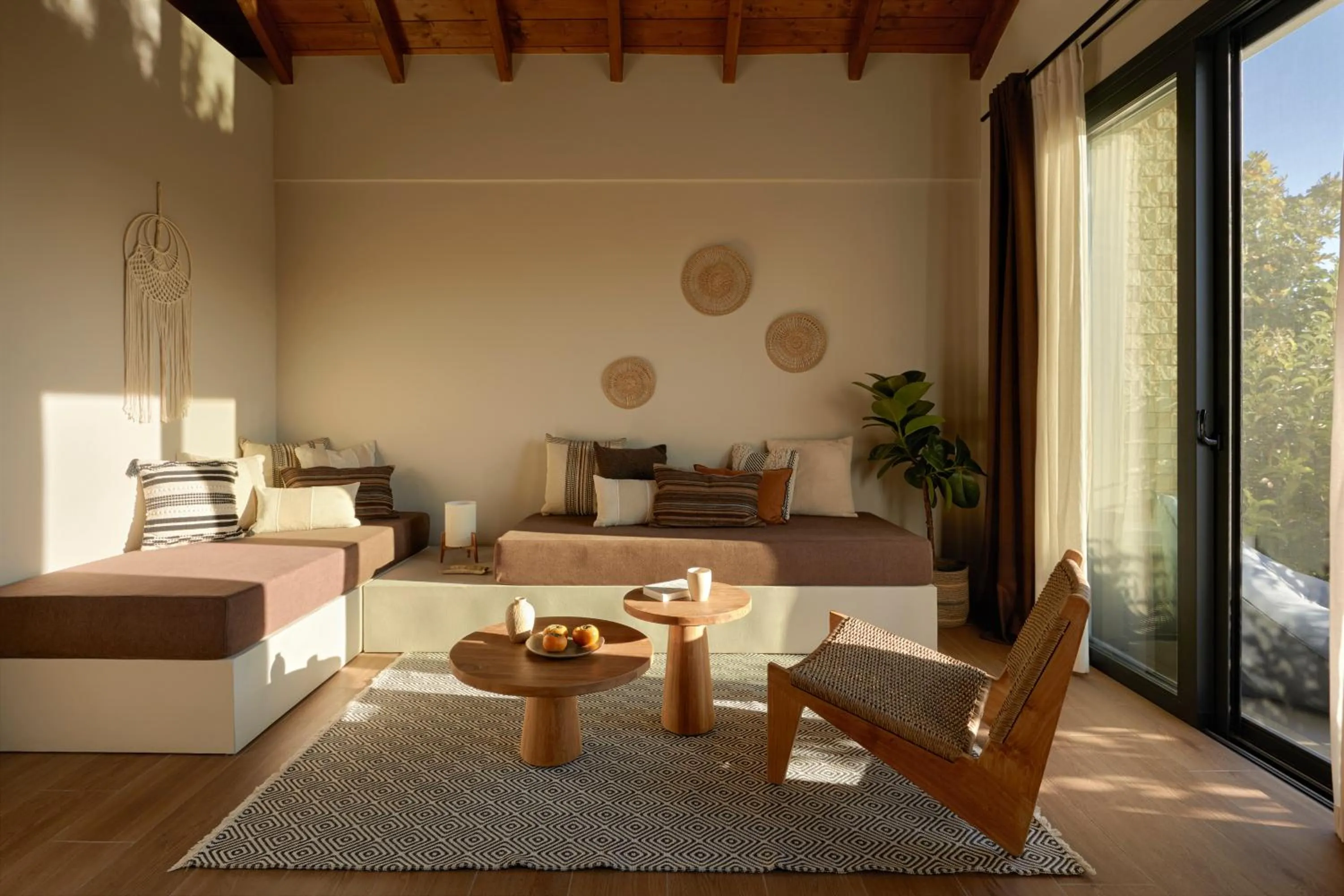 Living room in Poesia Suites