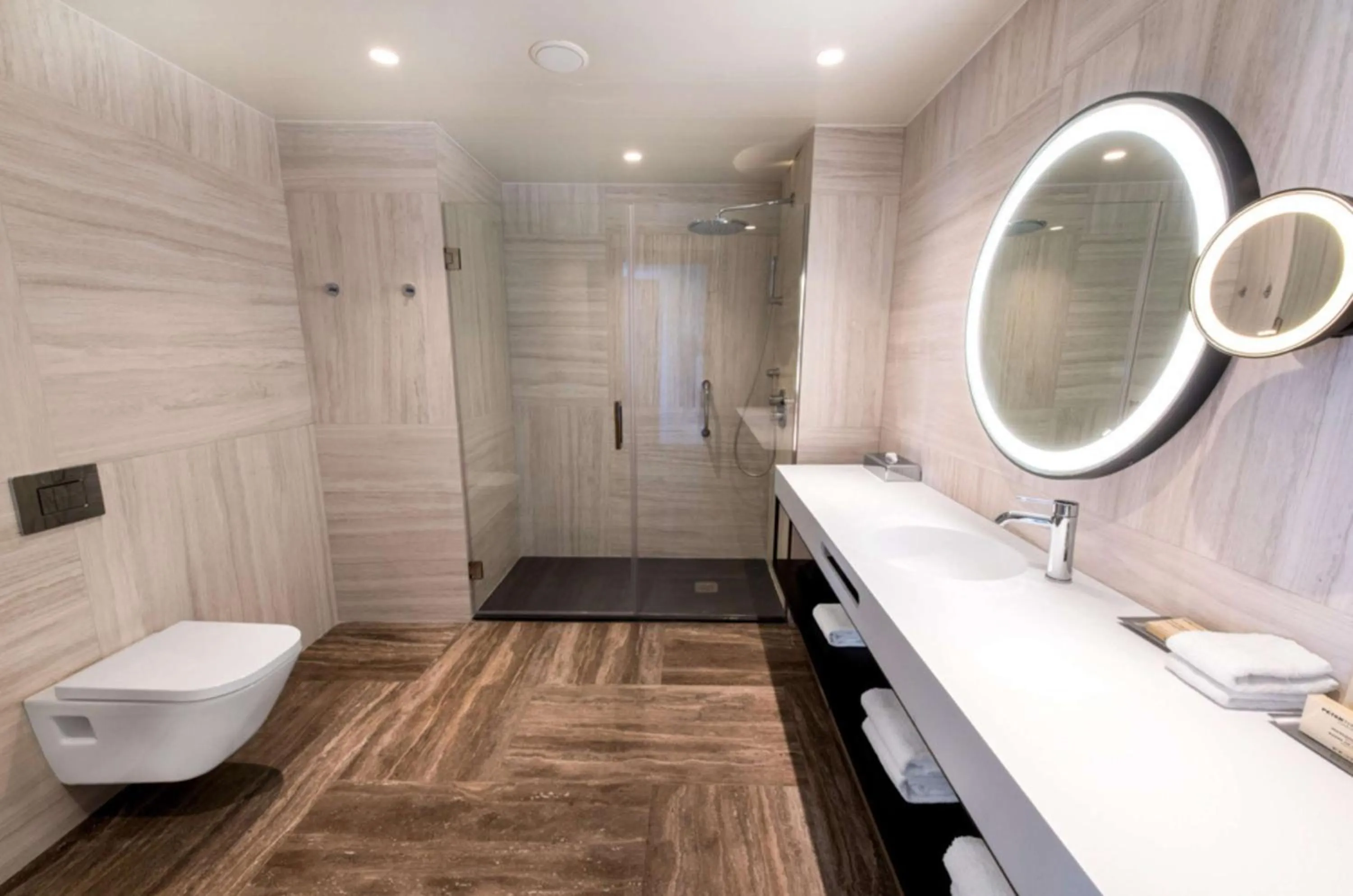 Bathroom in Hilton Diagonal Mar Barcelona