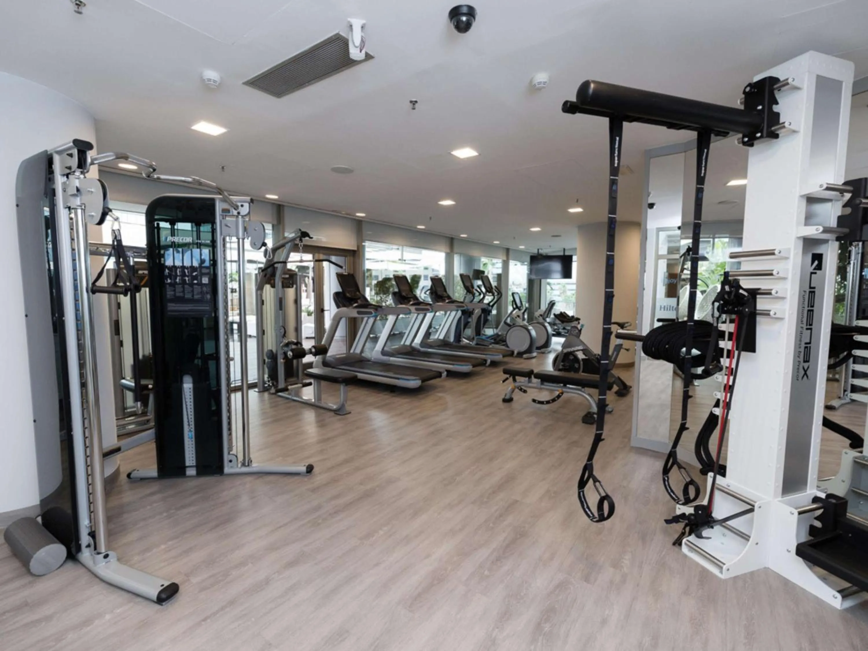 Fitness centre/facilities in Hilton Diagonal Mar Barcelona