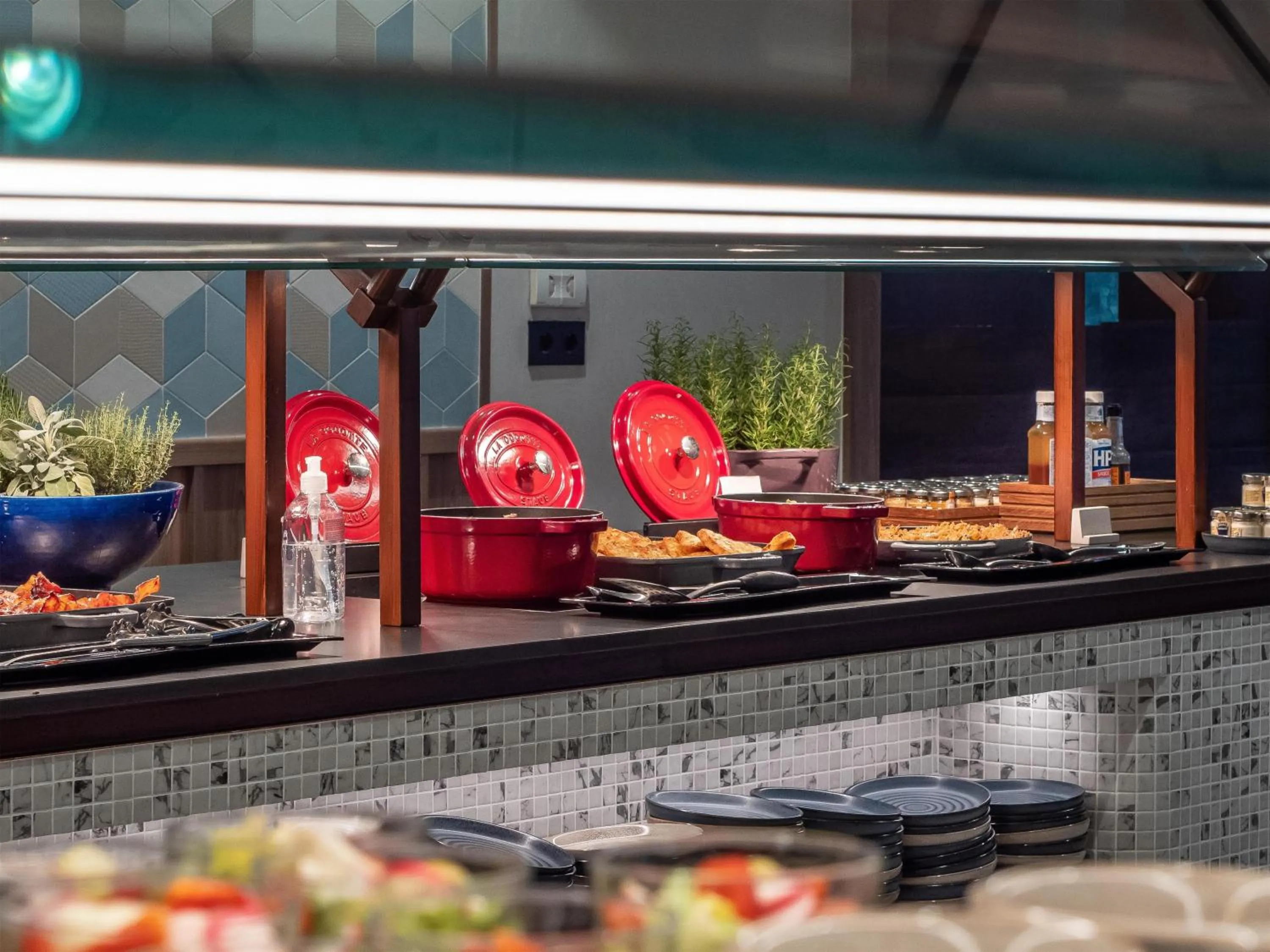 Breakfast in Hilton Diagonal Mar Barcelona