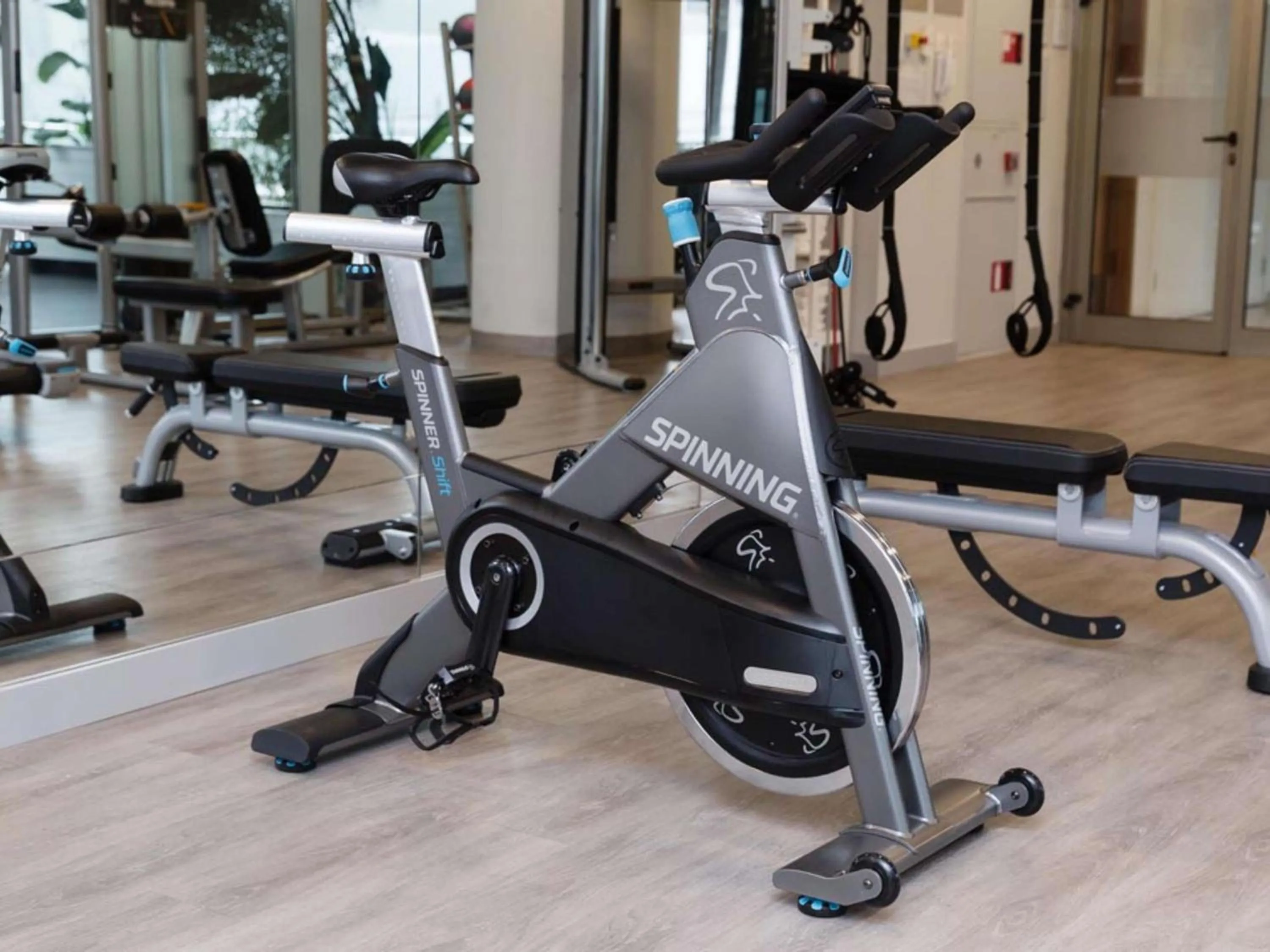 Fitness centre/facilities in Hilton Diagonal Mar Barcelona