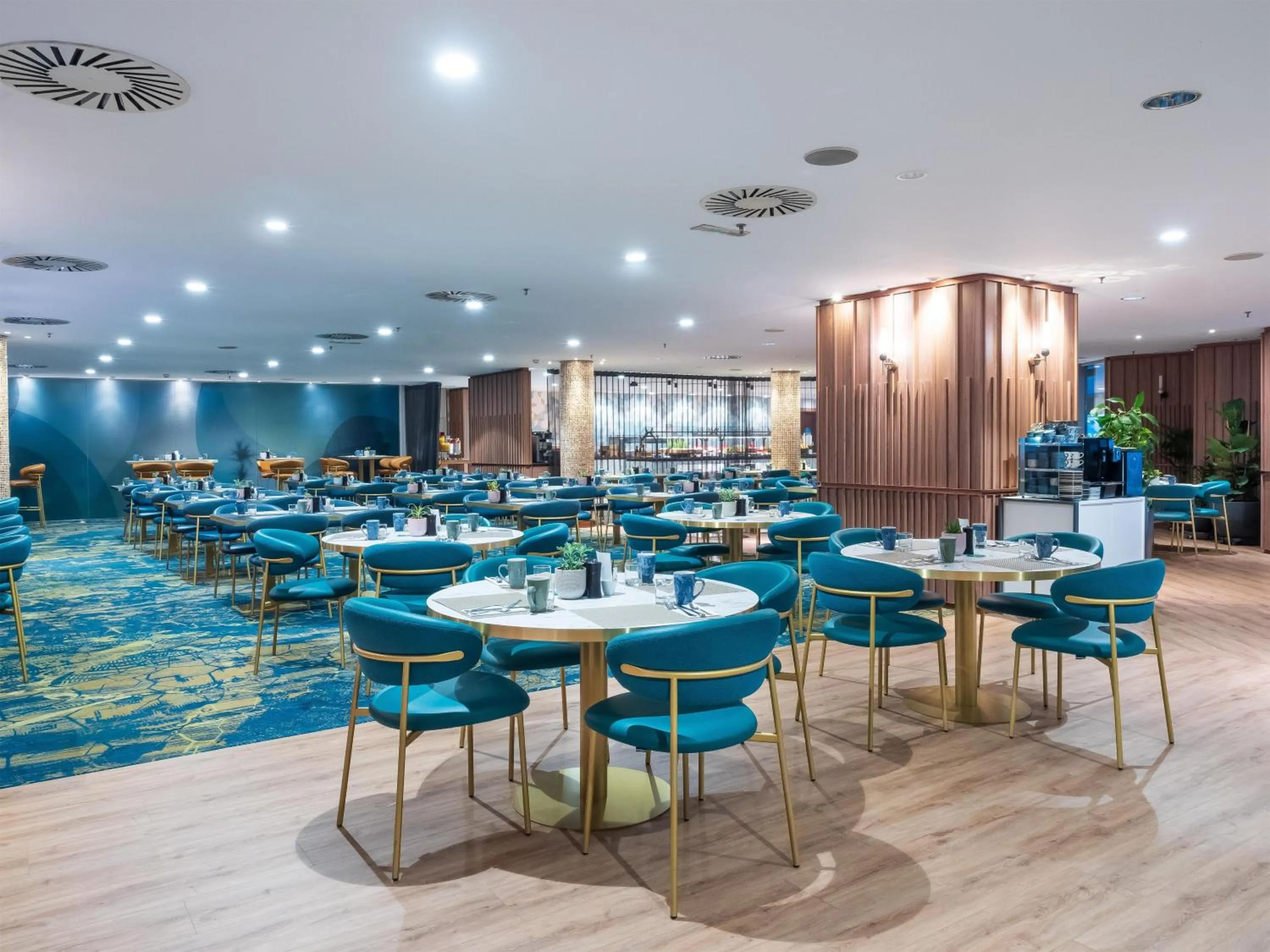 Breakfast in Hilton Diagonal Mar Barcelona