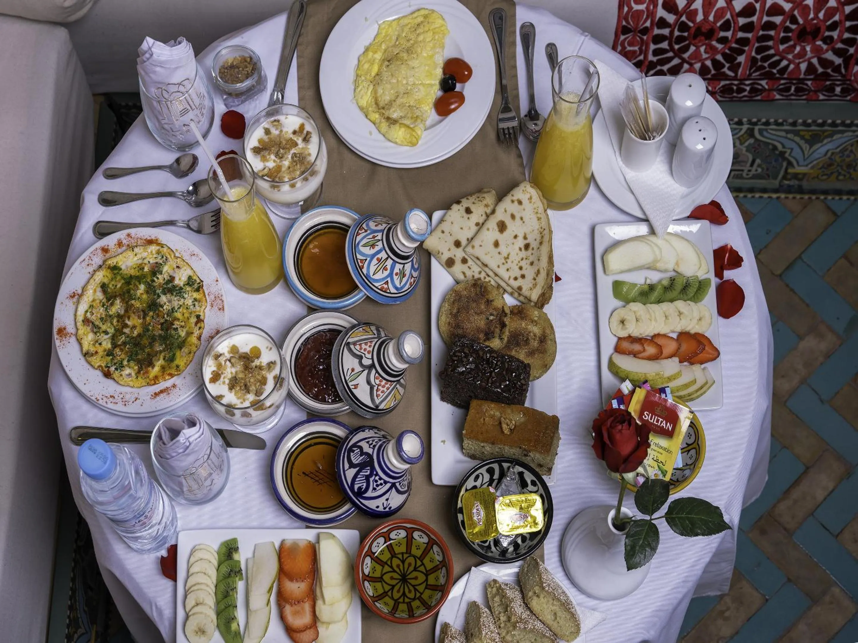 Breakfast in Riad Almisk