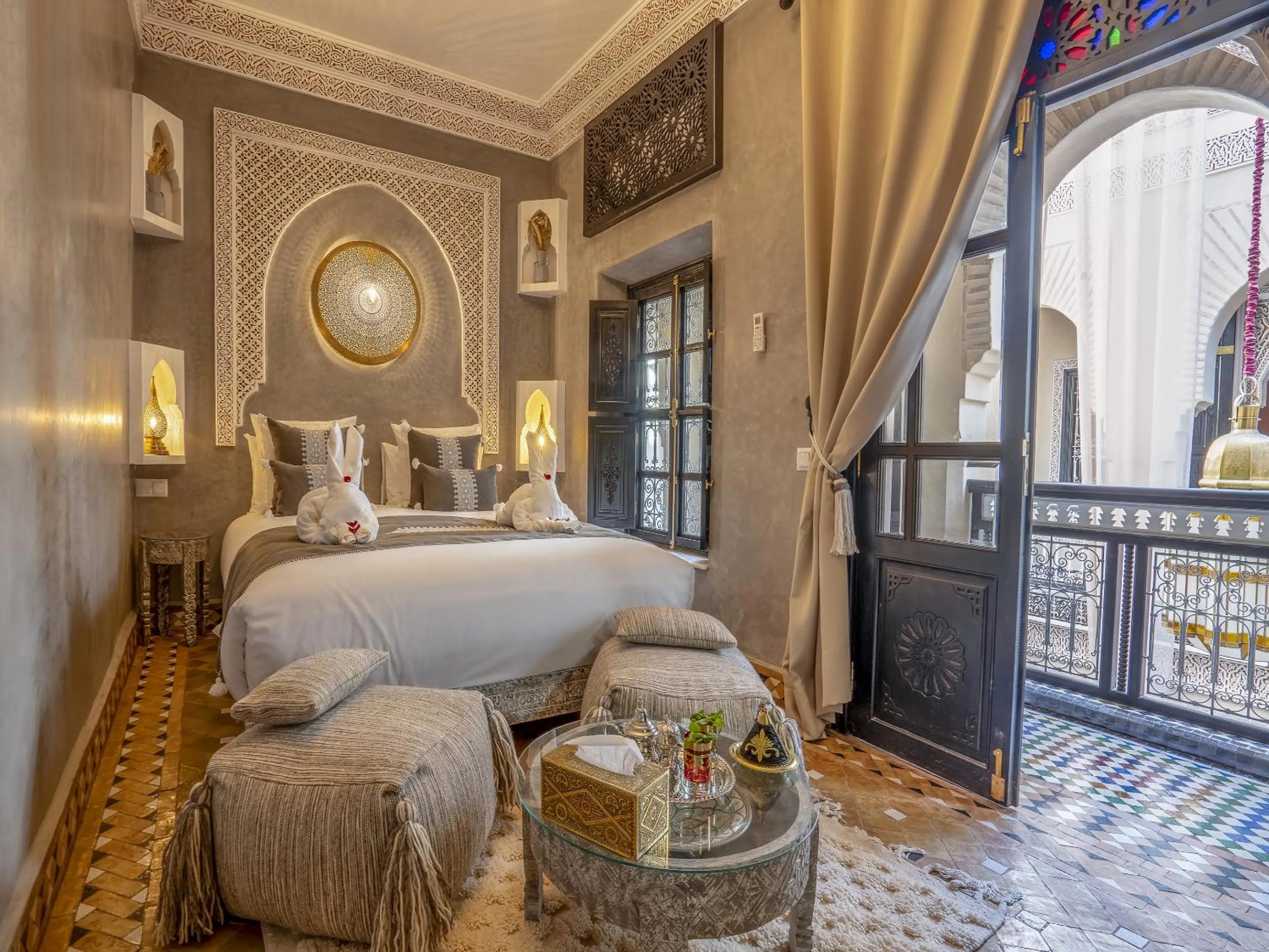 Bedroom, Bed in Riad Almisk