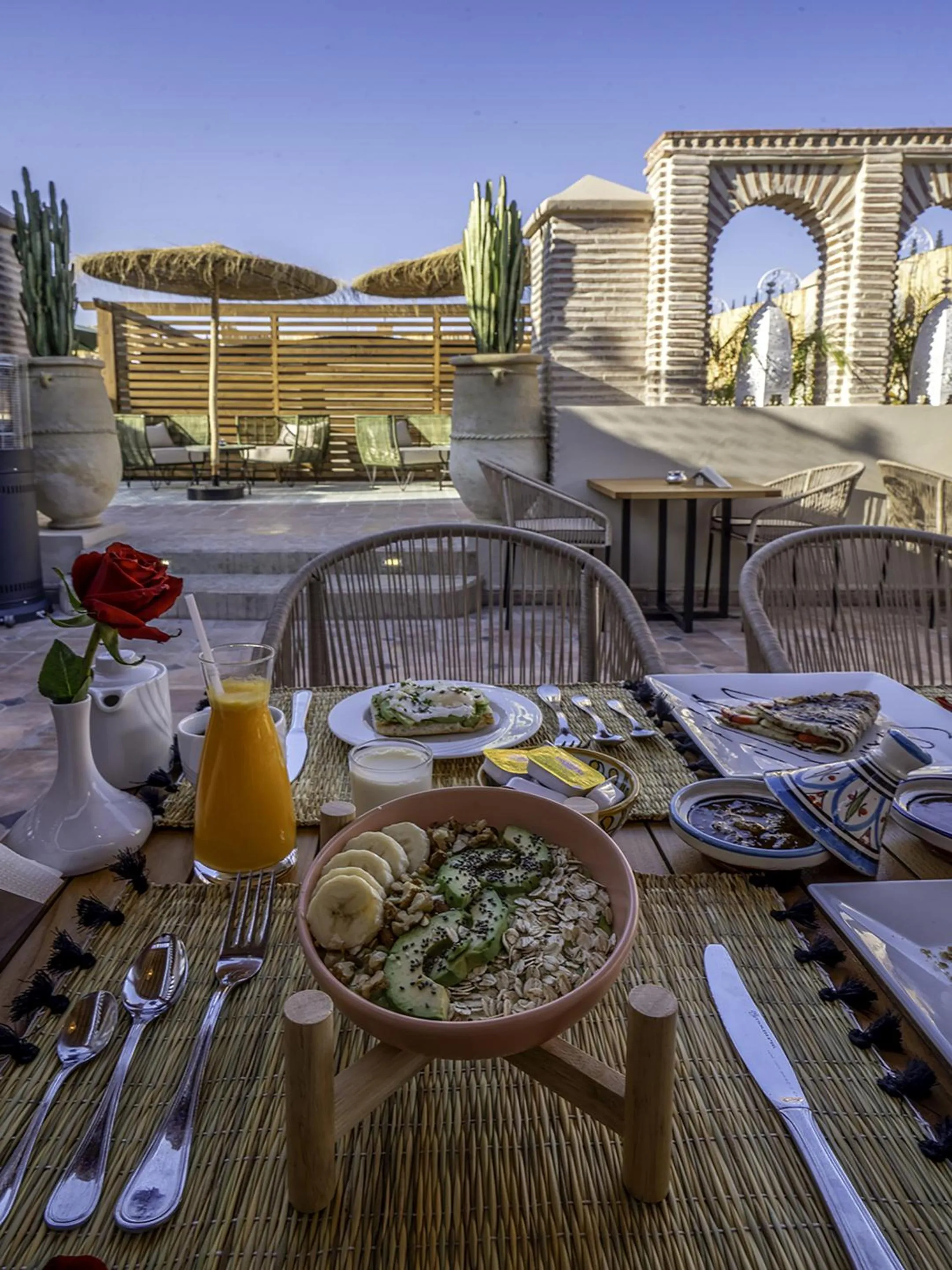 Patio in Riad Almisk