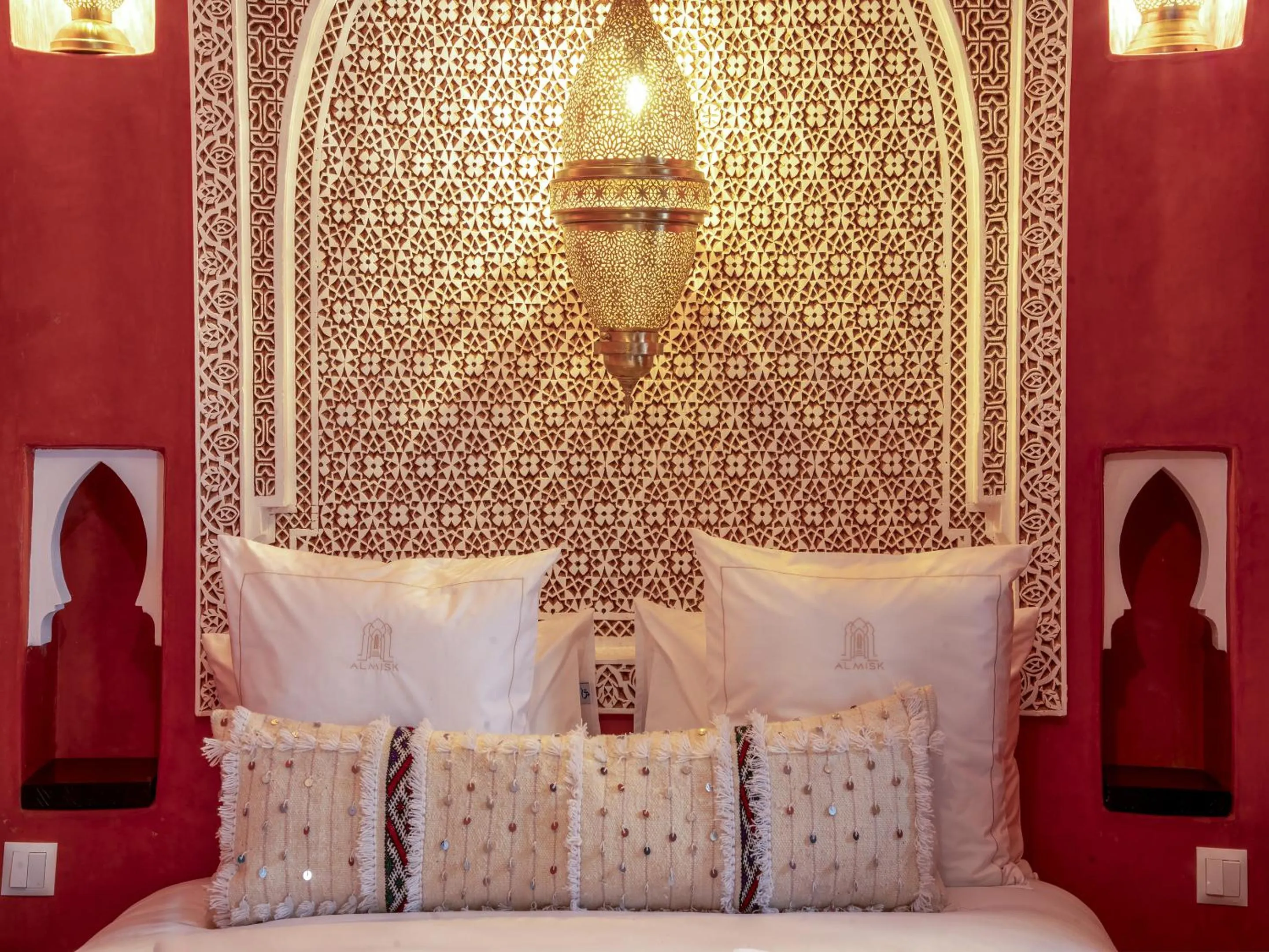 Bedroom, Bed in Riad Almisk