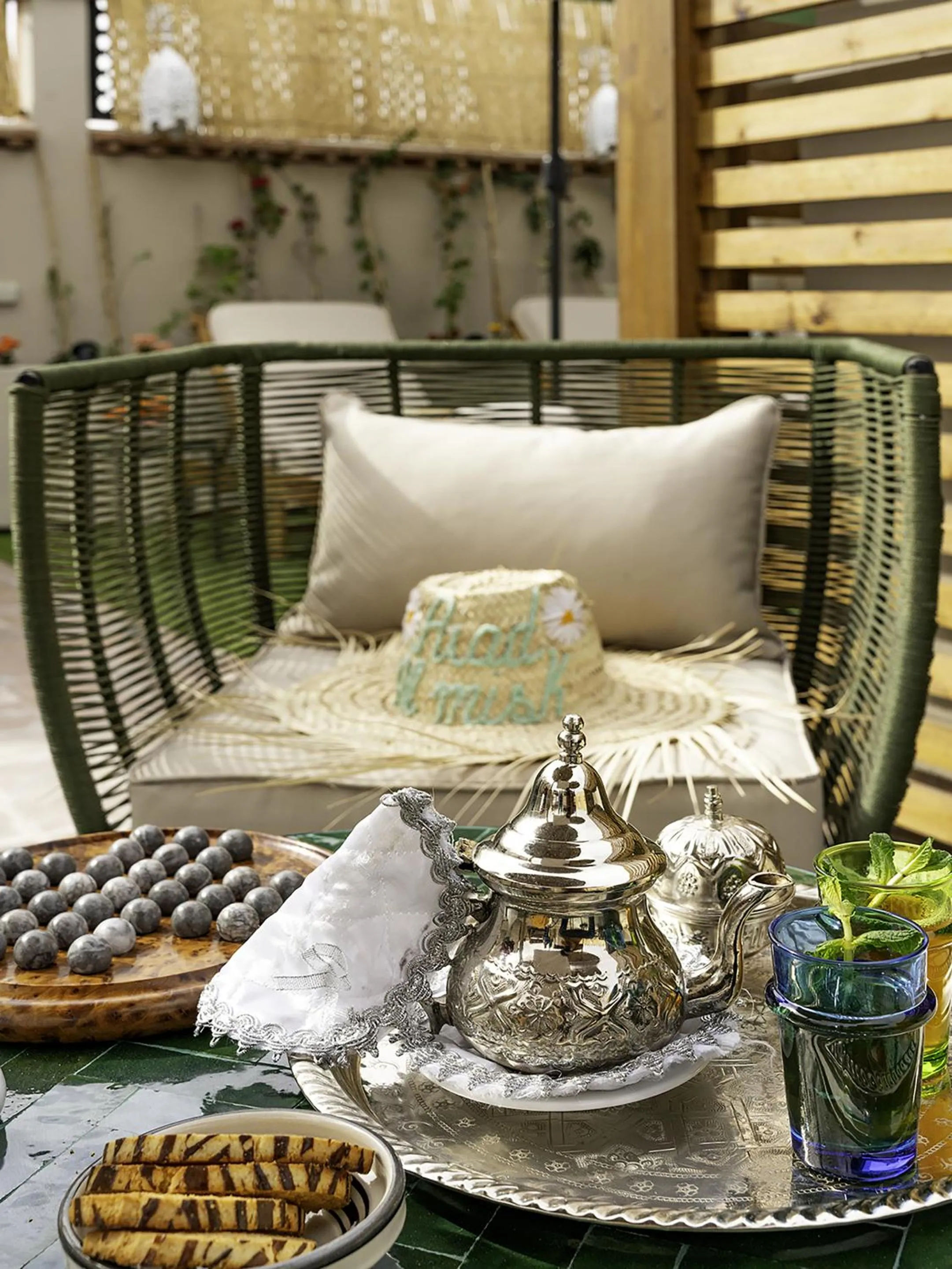 Patio in Riad Almisk