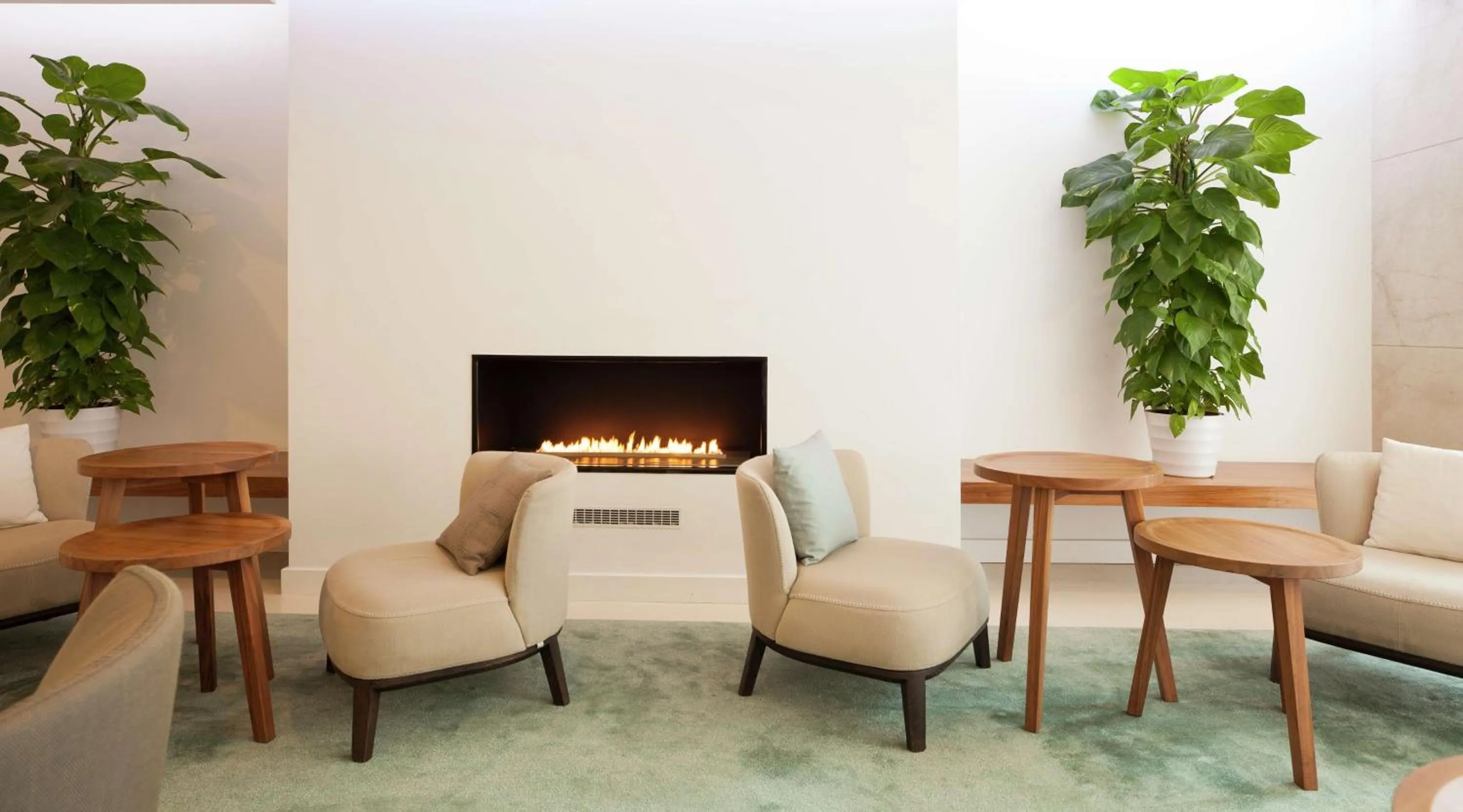 Lobby or reception in Hilton Barcelona