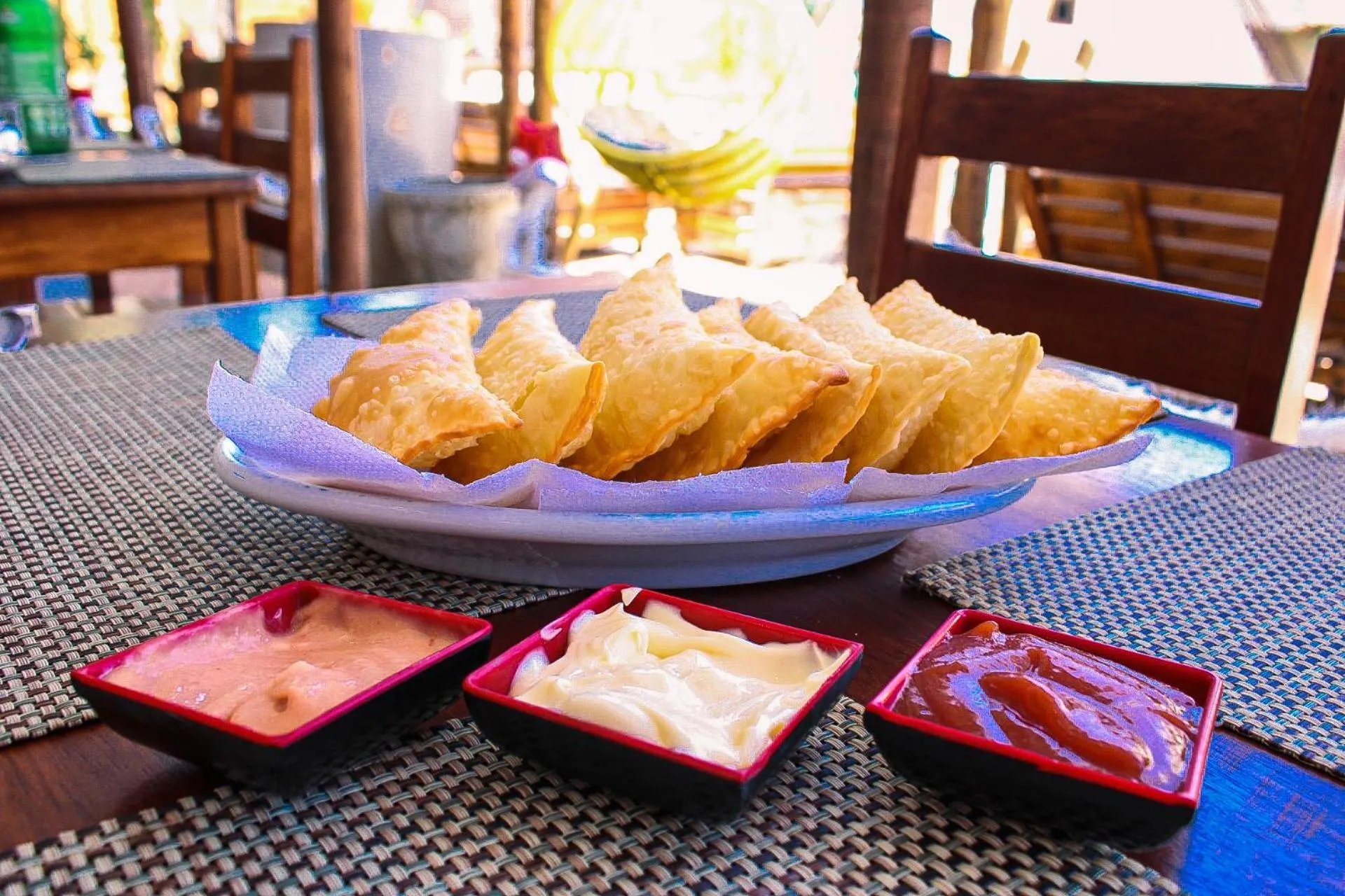 Restaurant/places to eat in Hotel Pousada Mahon Mar