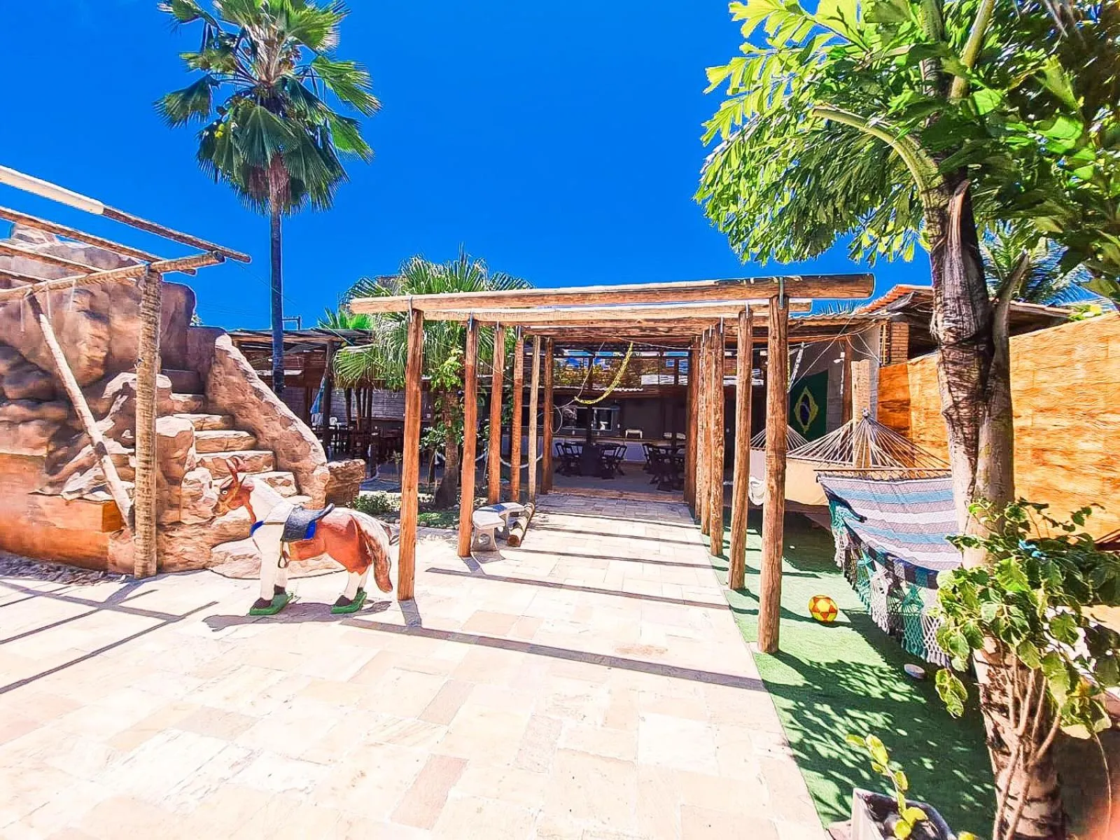 Garden in Hotel Pousada Mahon Mar