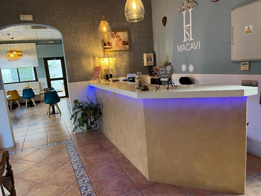 Lobby or reception in Hotel Macavi Playa