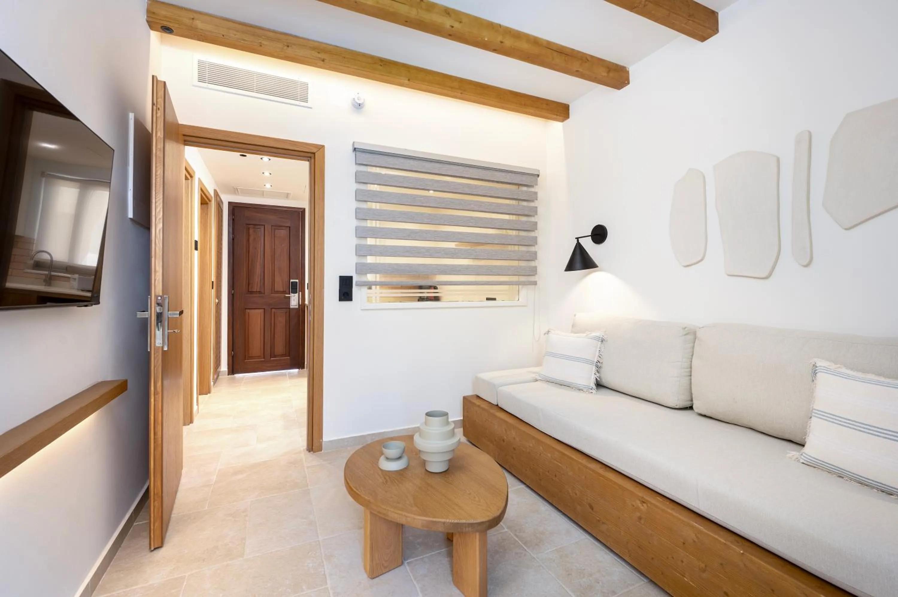 Seating area in Aegean Houses