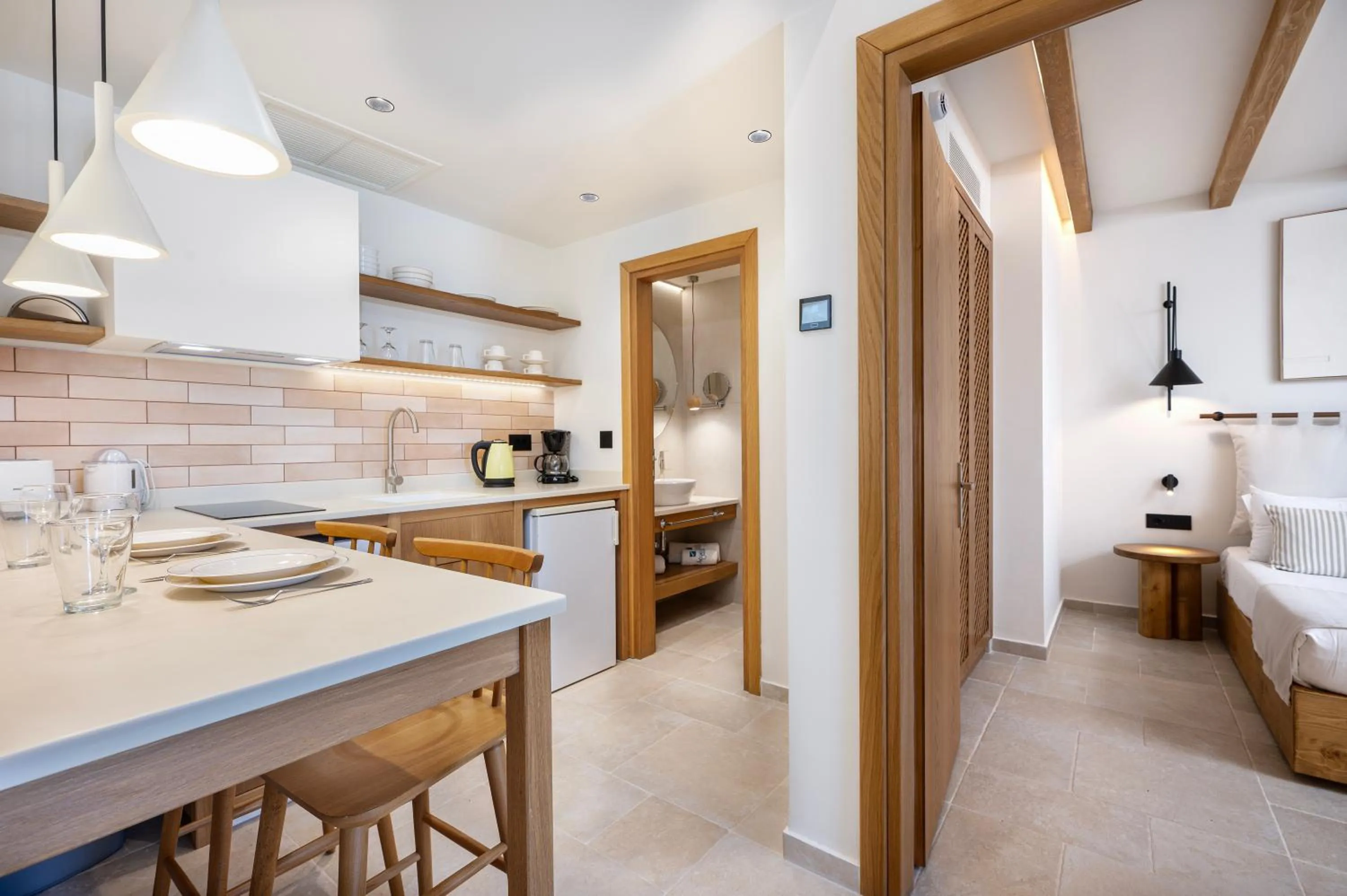 Photo of the whole room in Aegean Houses