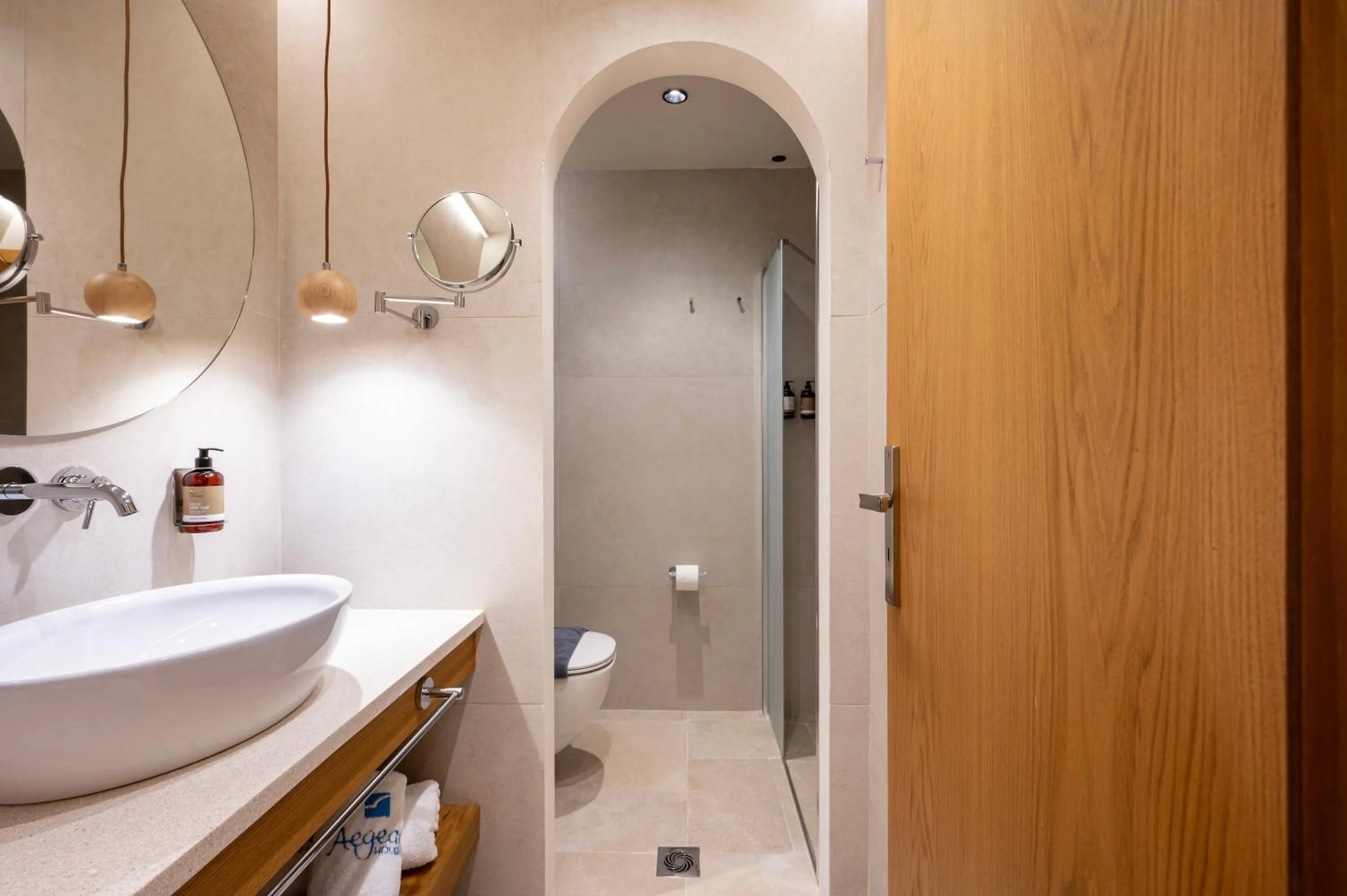 Shower in Aegean Houses