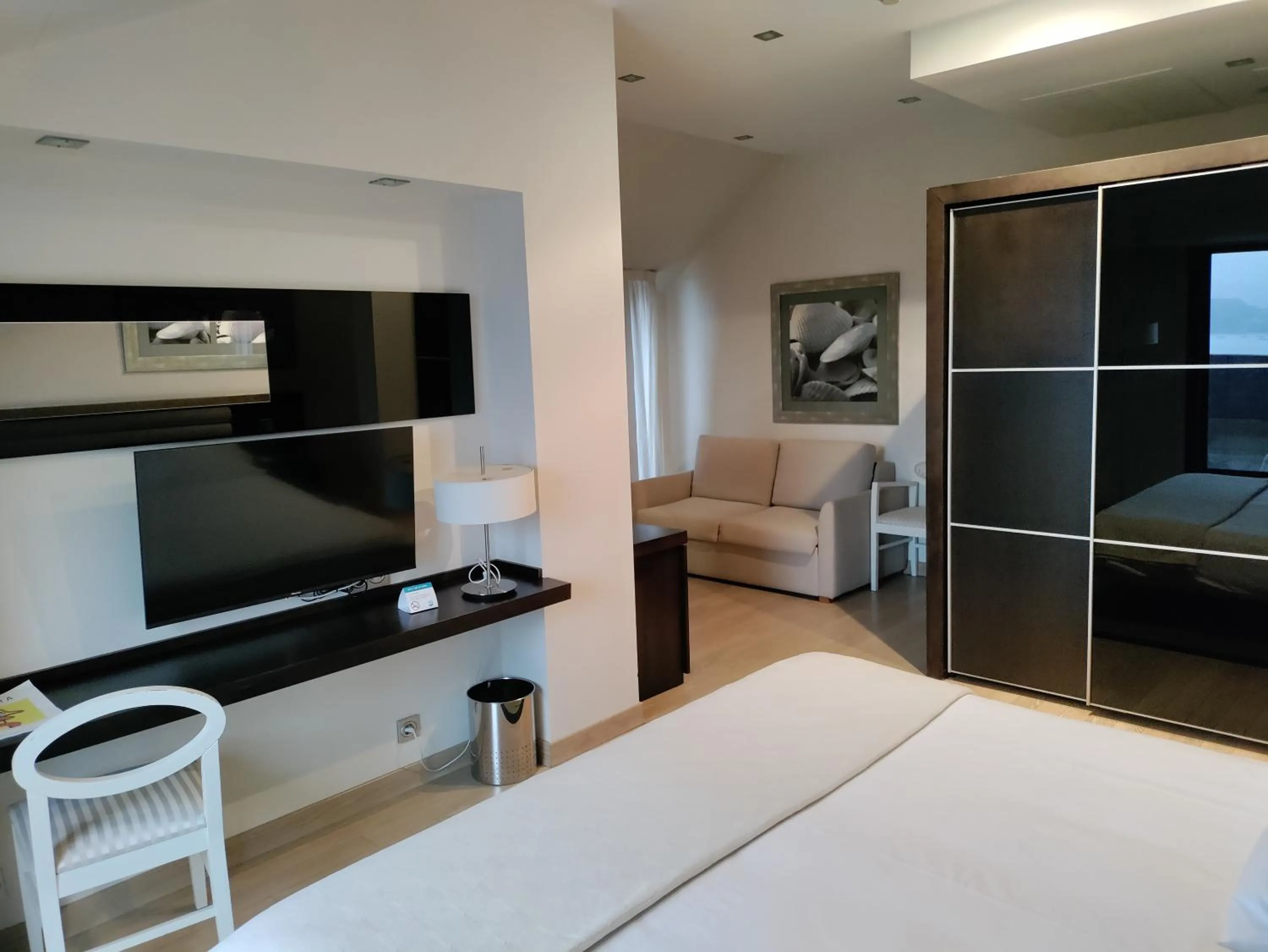 Bed in Hotel Bienestar Moaña