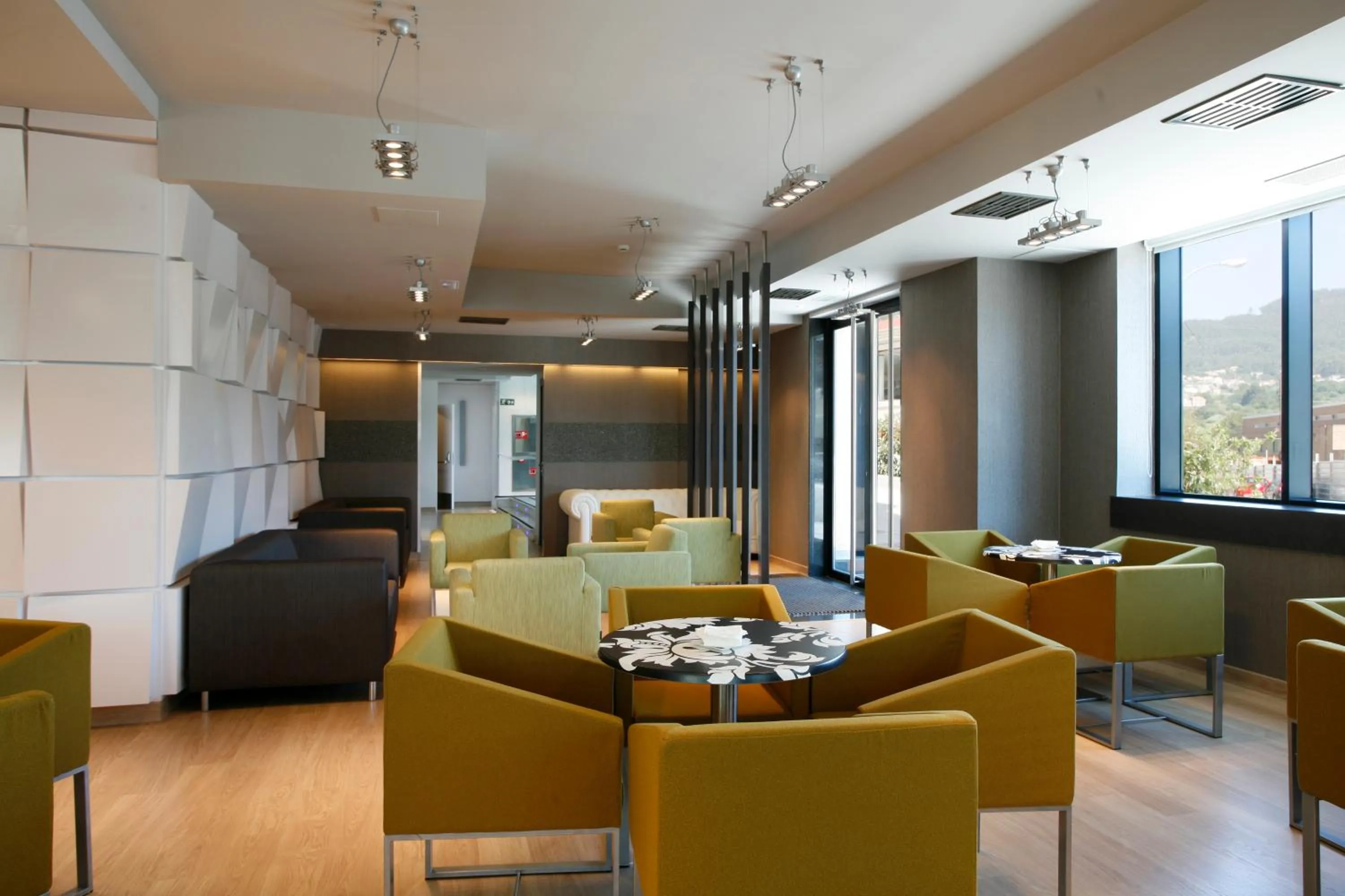 Living room in Hotel Bienestar Moaña