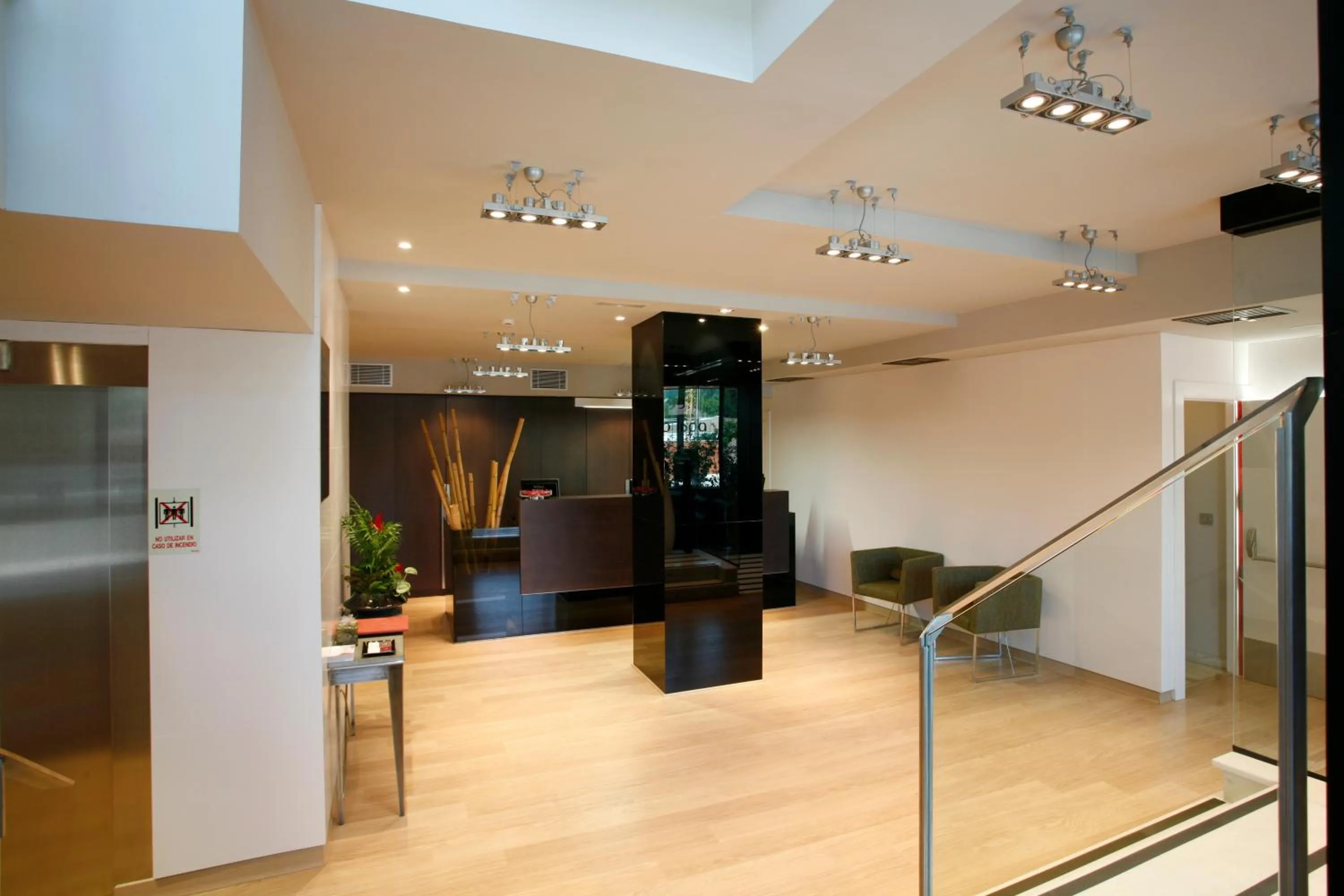 Lobby or reception in Hotel Bienestar Moaña