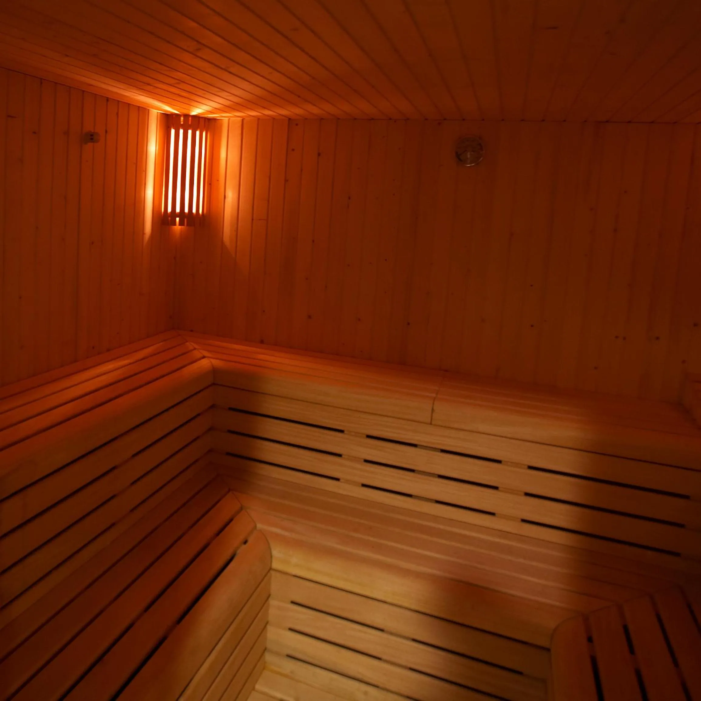 Sauna in Hotel Bienestar Moaña