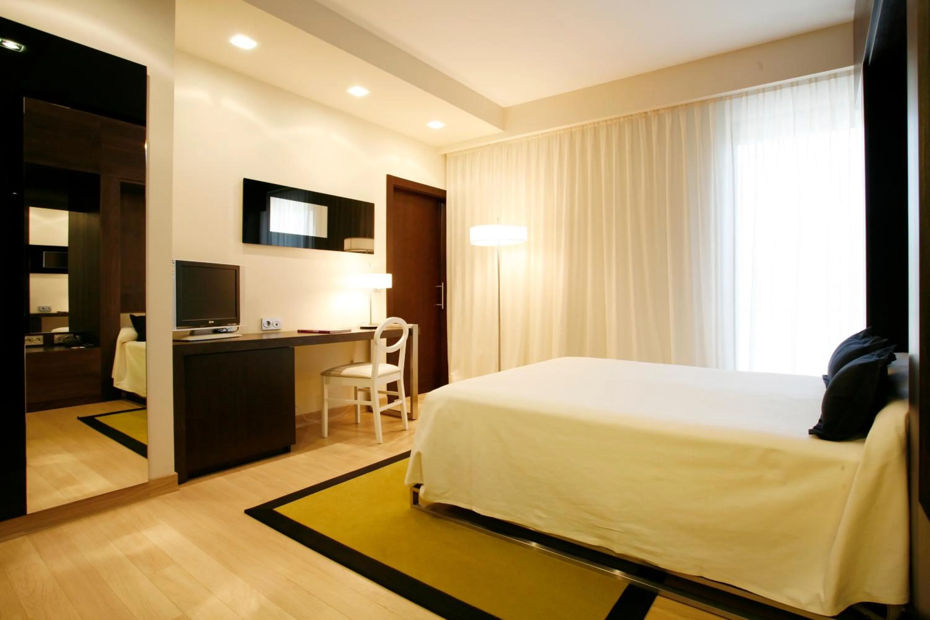 Bed in Hotel Bienestar Moaña