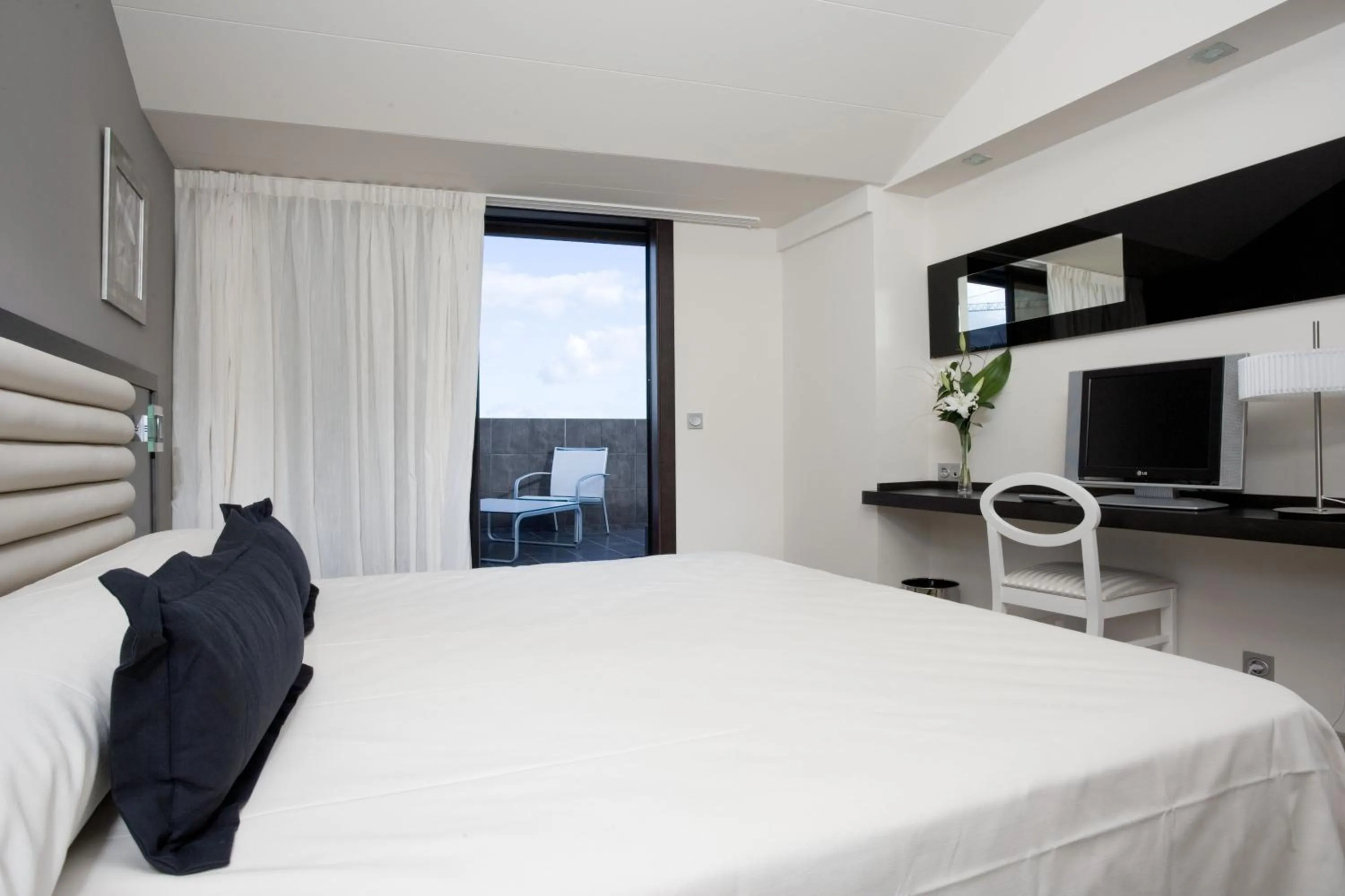 Bed in Hotel Bienestar Moaña