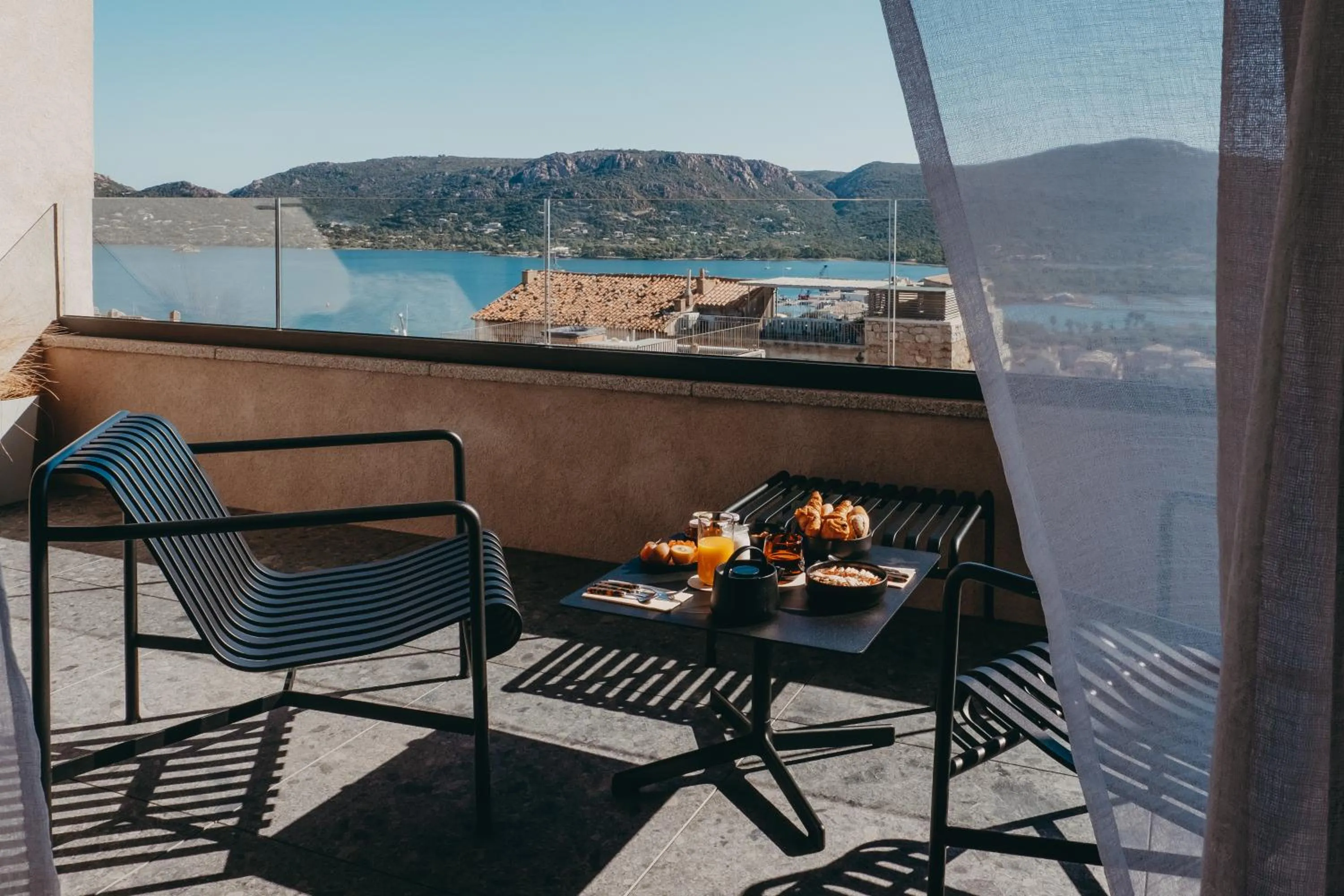 Patio in Hotel Moderne