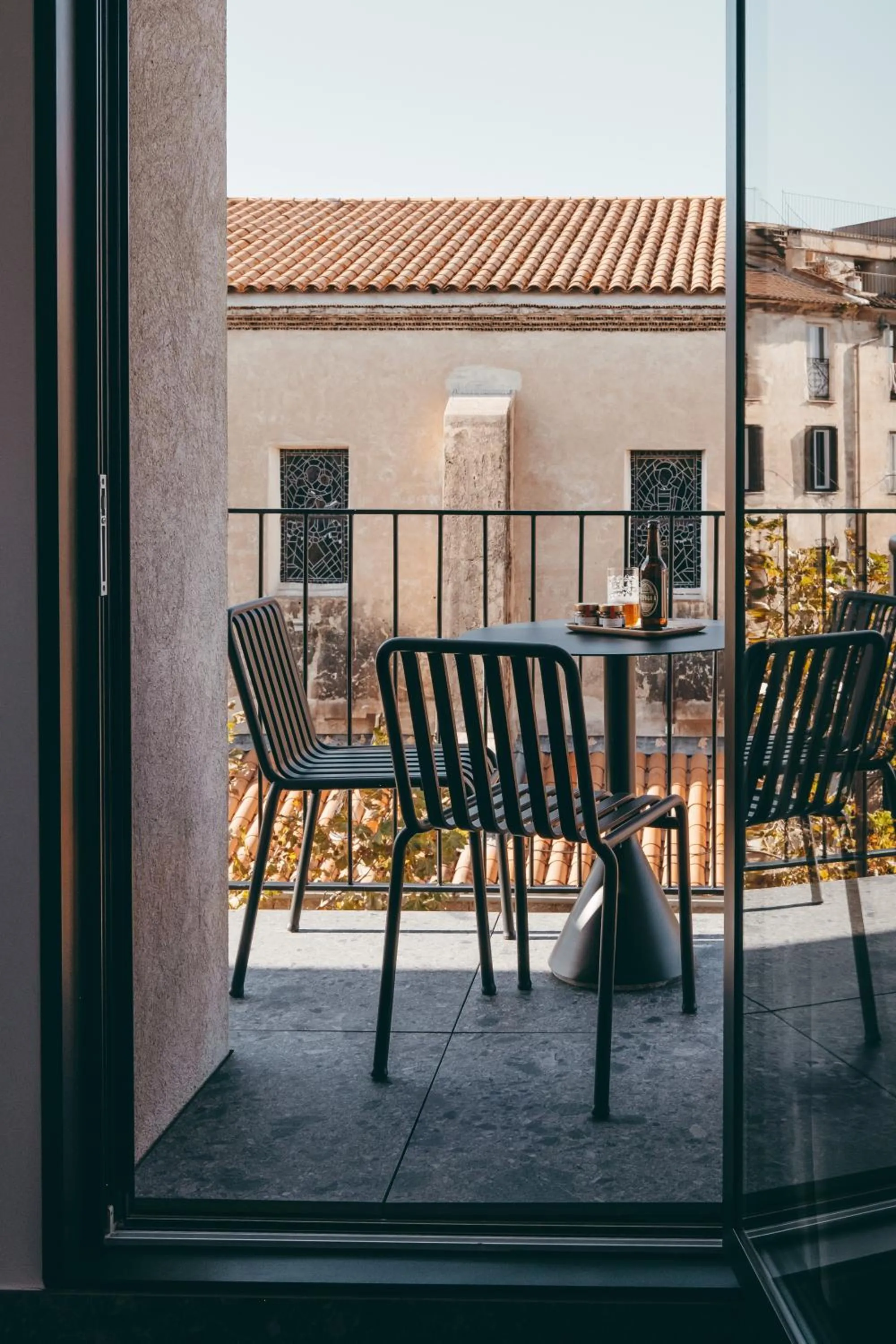 Balcony/Terrace in Hotel Moderne