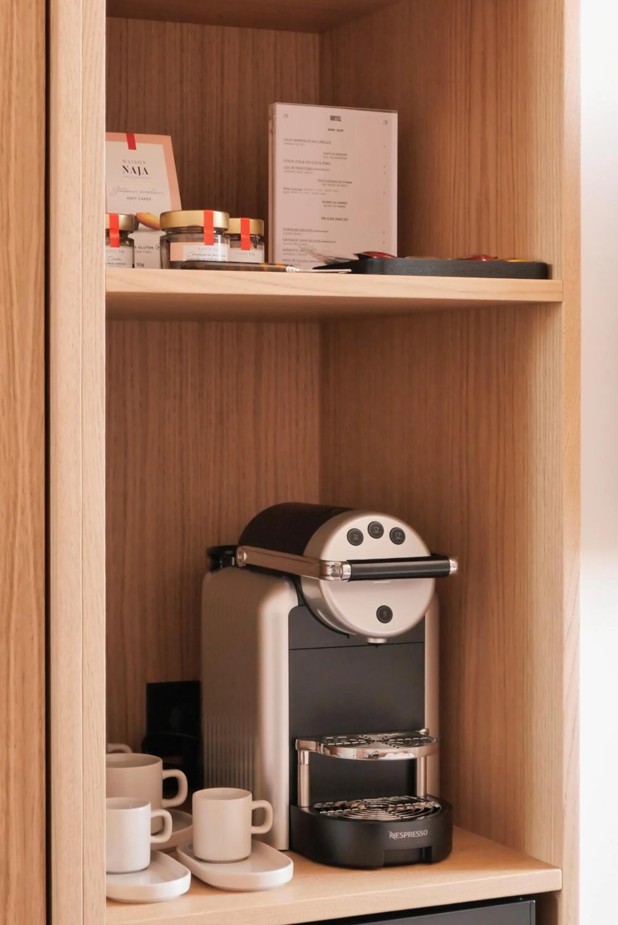 Coffee/tea facilities in Hotel Moderne